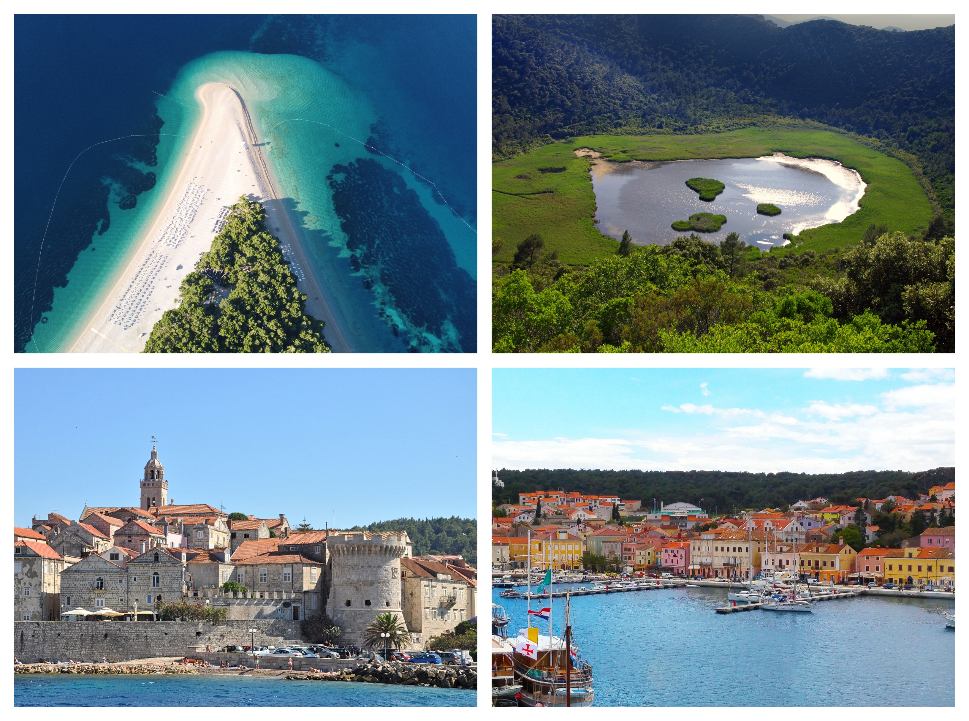 brač korčula mljet lošinj razglednica PIXABAY