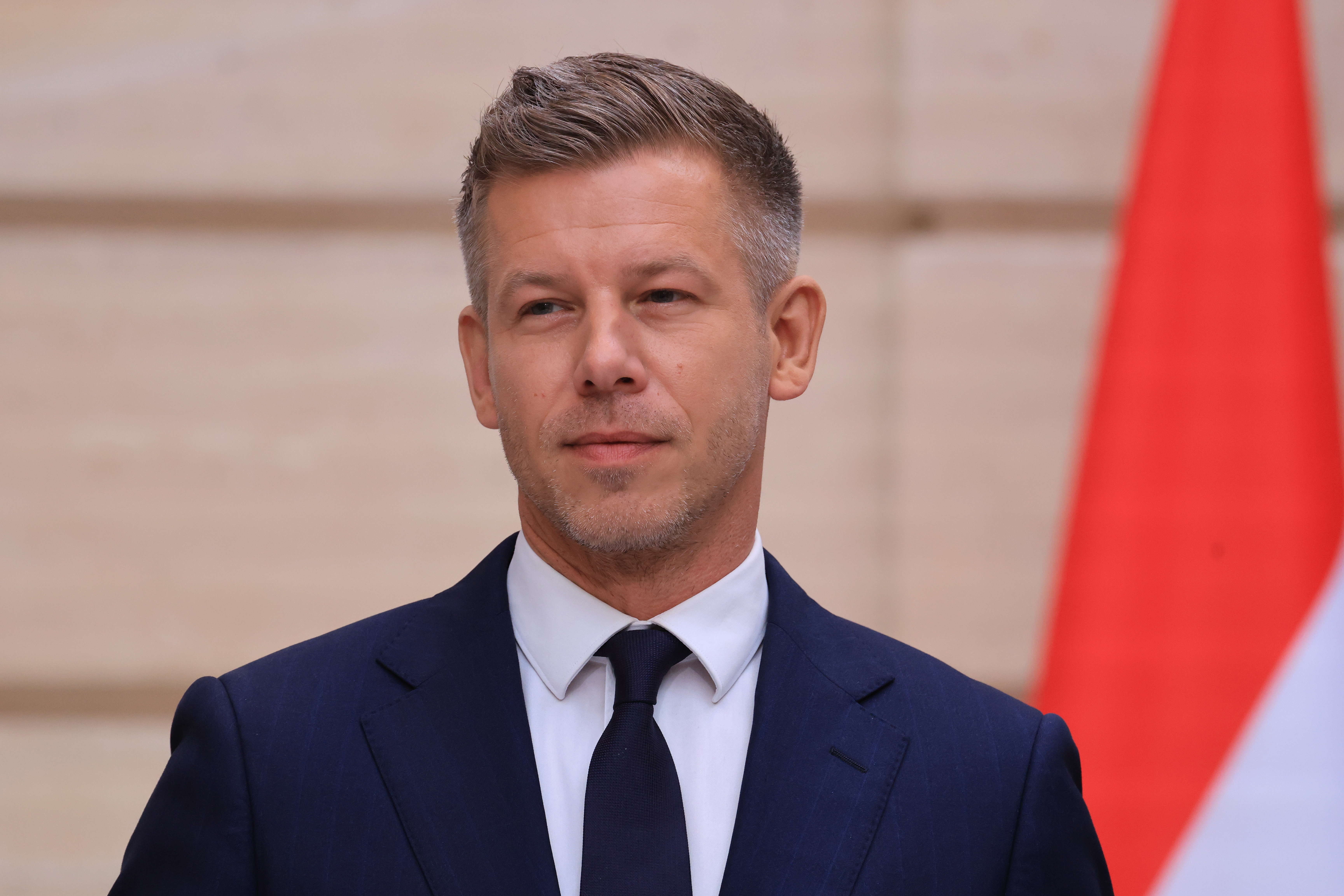 Hungary's Prime Minister Peter Magyar. (Ludovic Marin, Pool Photo via AP)