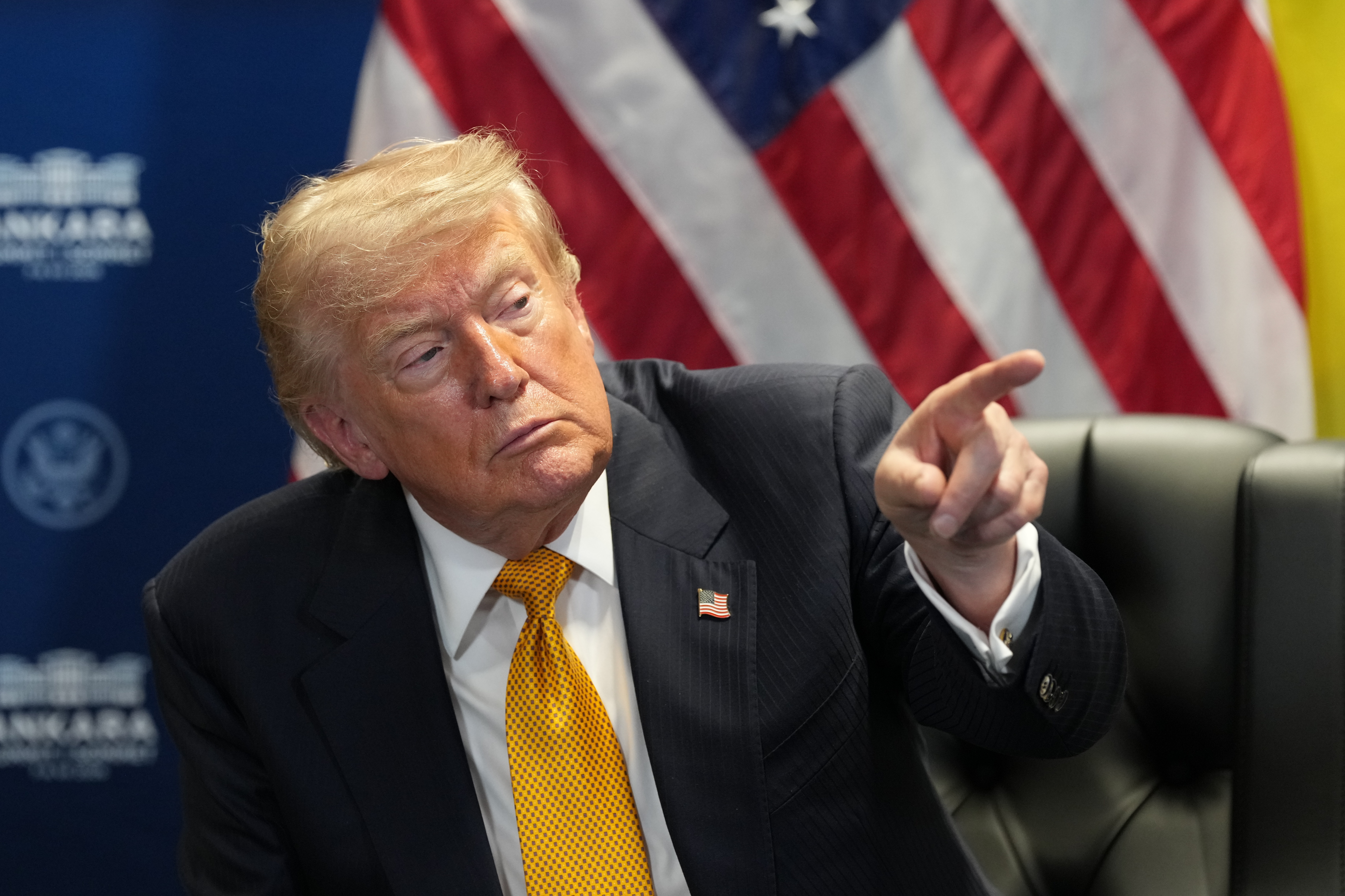U.S. President Donald Trump. (AP Photo/Alex Brandon)