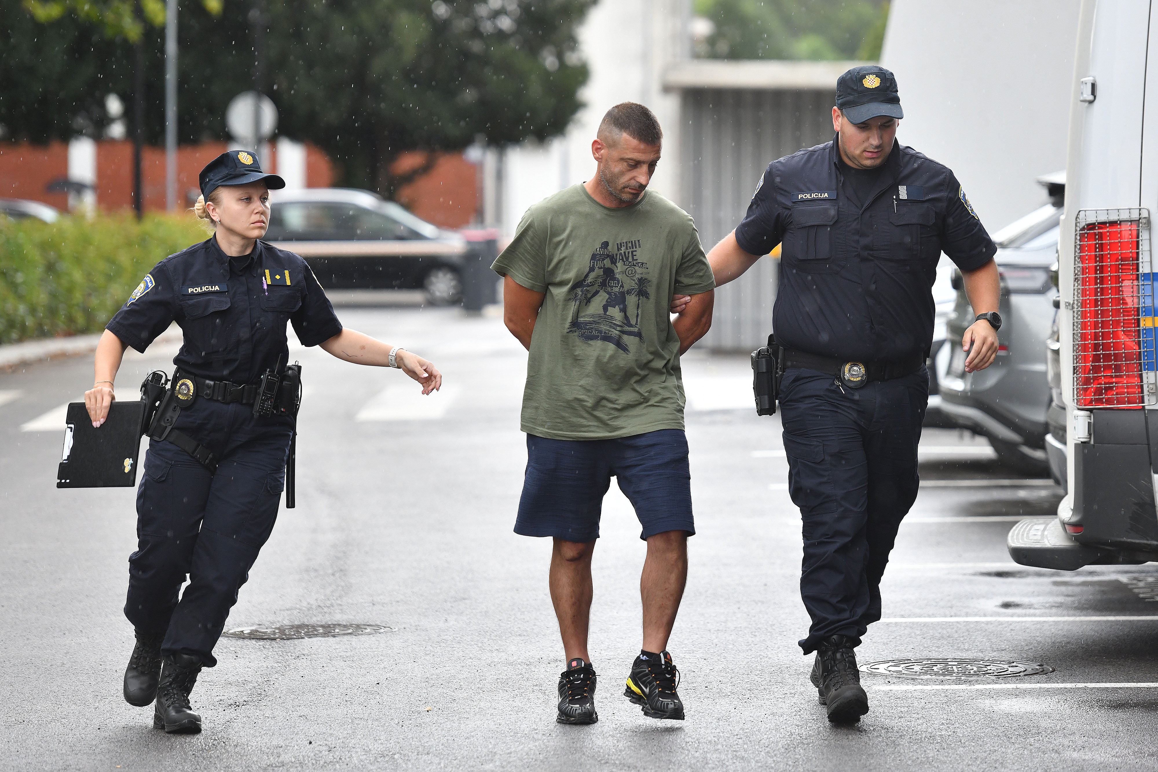Danijel Trninic, privođenje