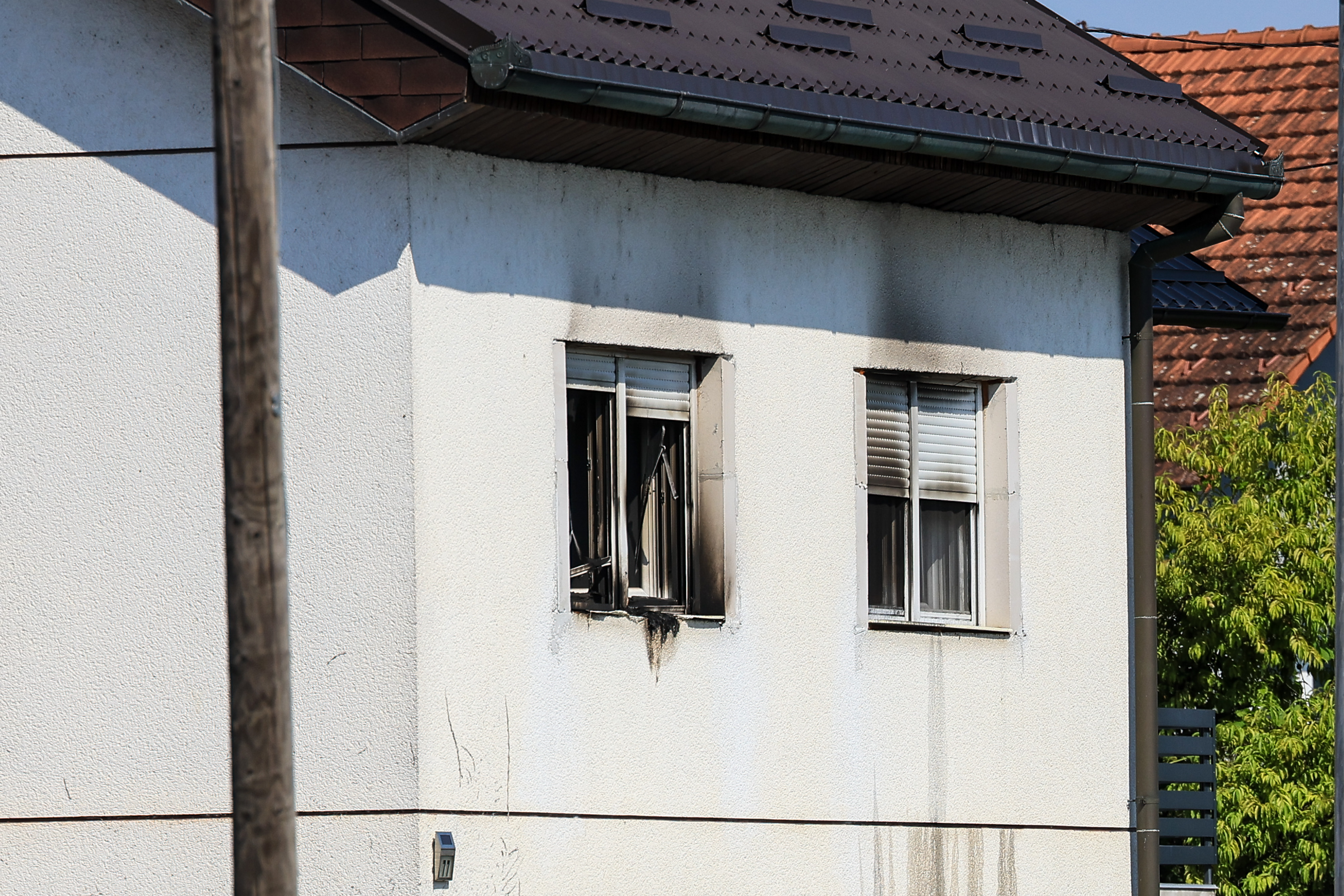 01.08.2026., Sveti Kriz Zacretje – Troje ljudi poginulo je u subotu ujutro u pozaru obiteljske kuce u Svetom Krizu Zacretju, potvrdili su iz Policijske uprave krapinsko-zagorske. Photo: Marko Prpic/PIXSELL