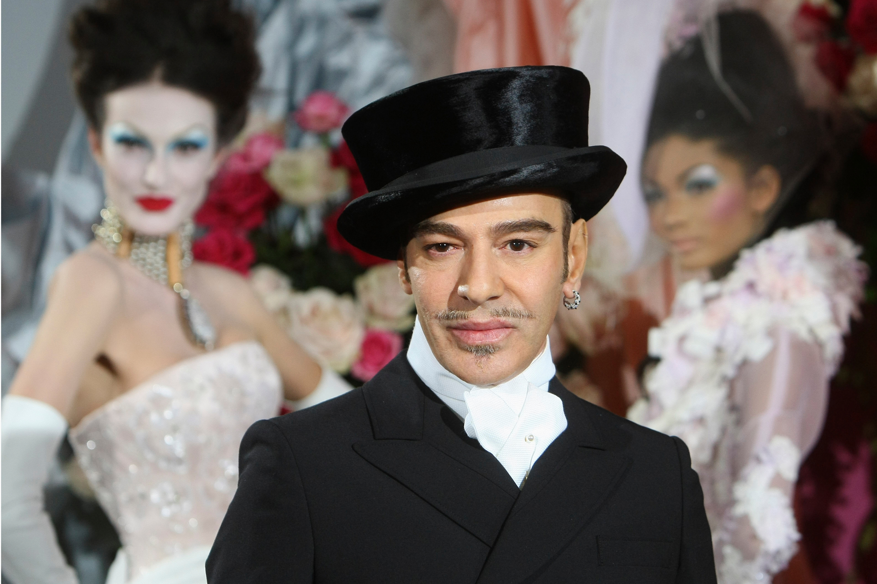 Fashion designer John Galliano. (AP Photo/Jacques Brinon, File)