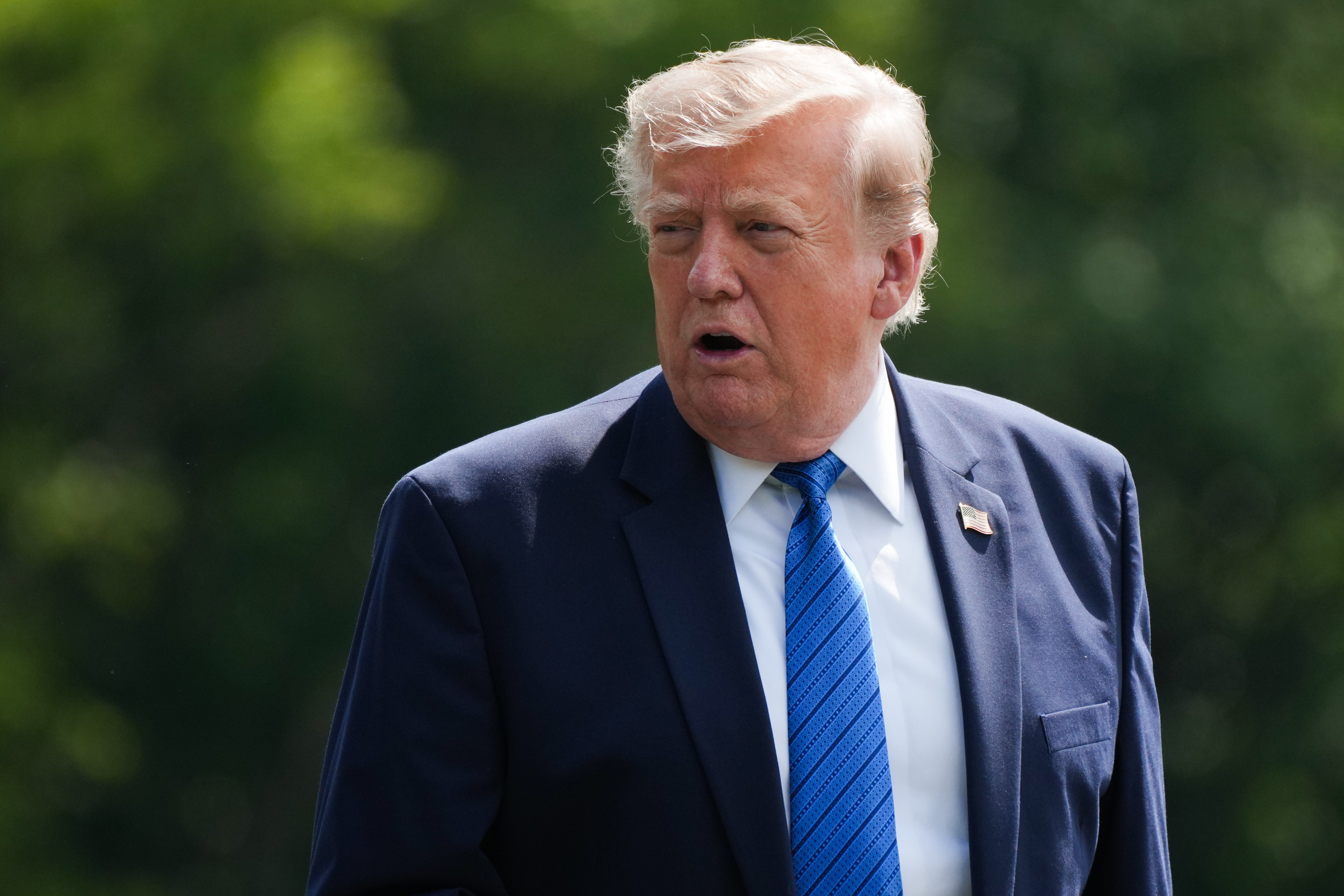 President Donald Trump. (Nathan Howard/Pool Photo via AP)