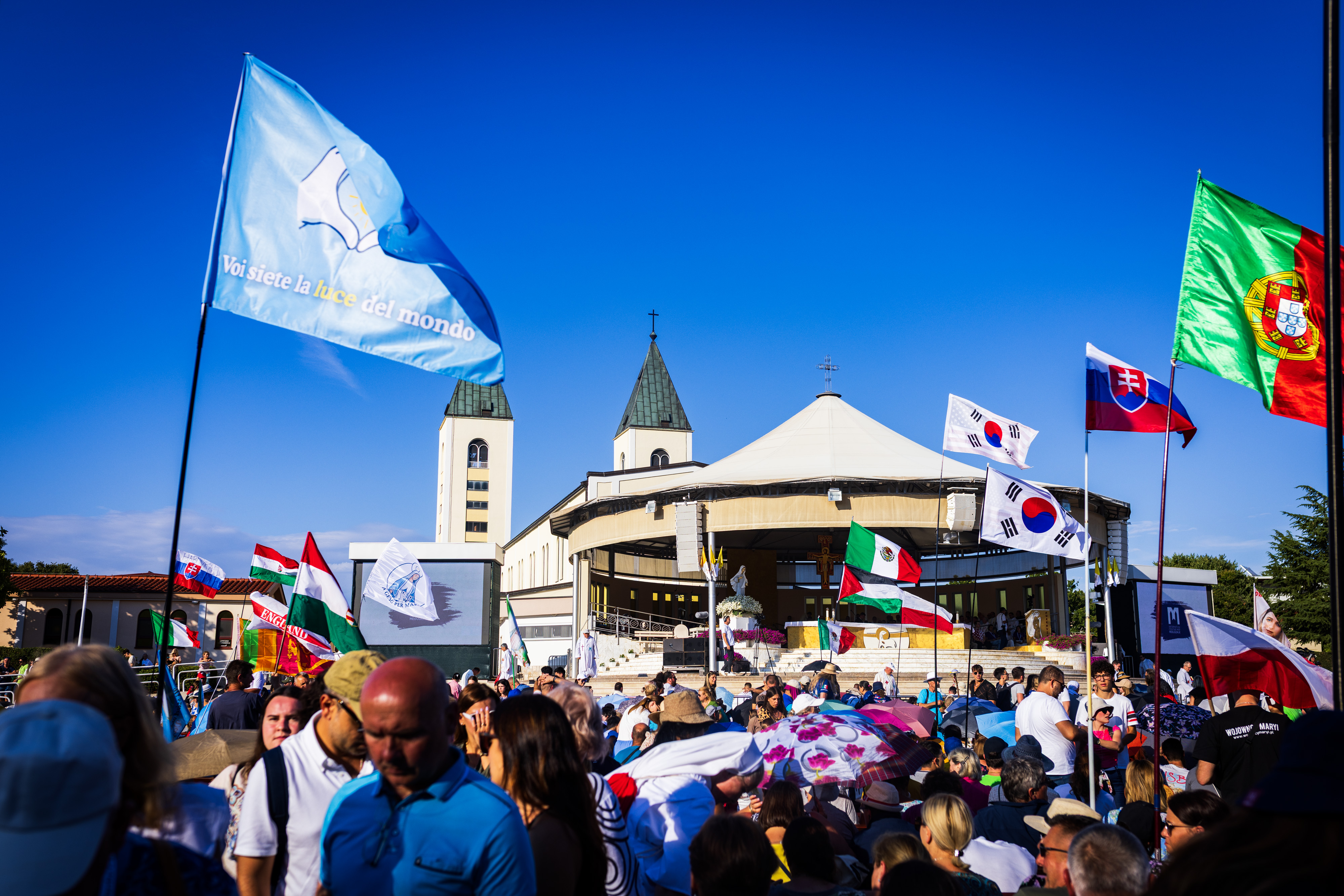 Medjunarodni molitveni susret mladih "Mladifest". Photo: Denis Kapetanovic/PIXSELL