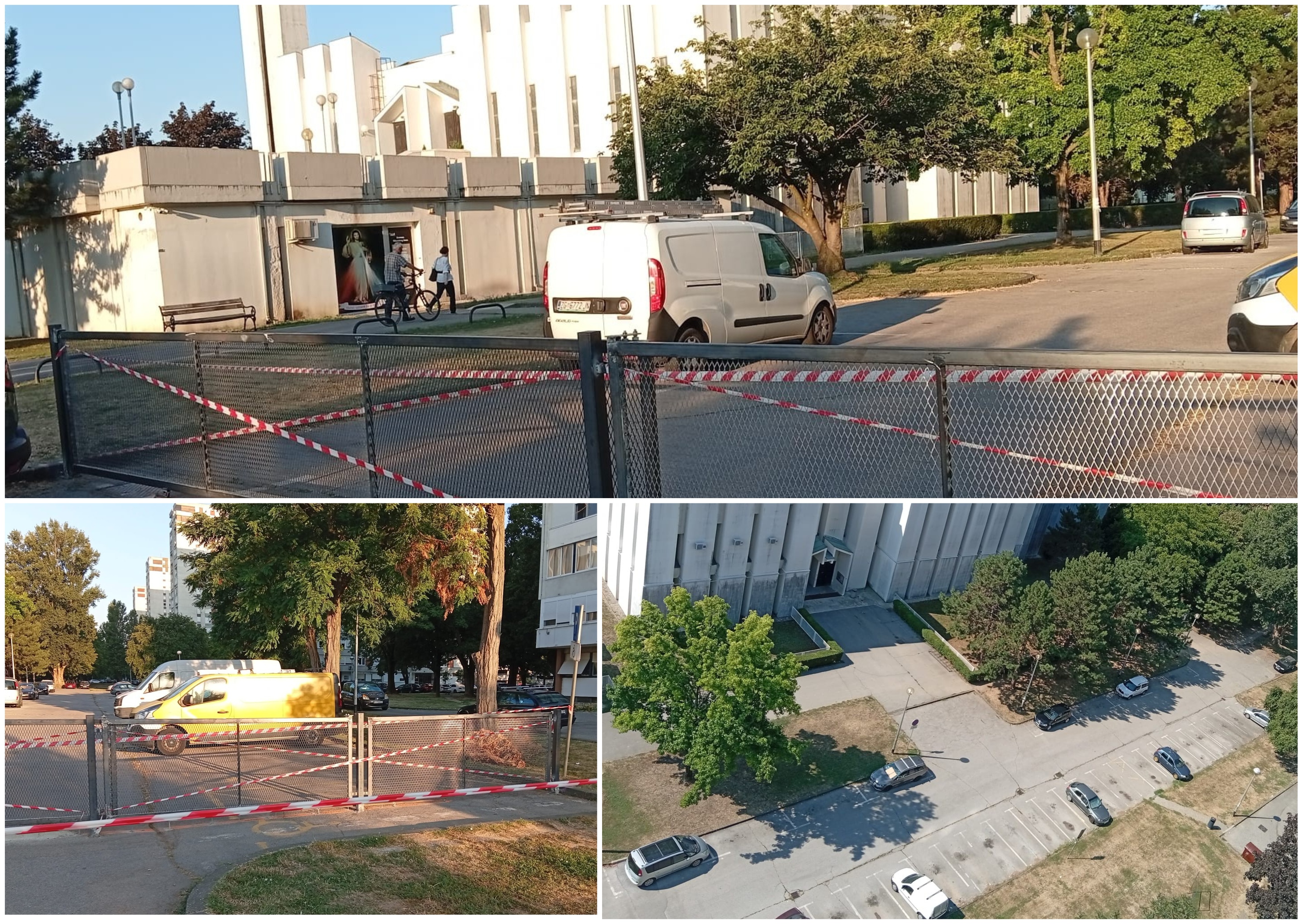 Siget crkva parking.jpg