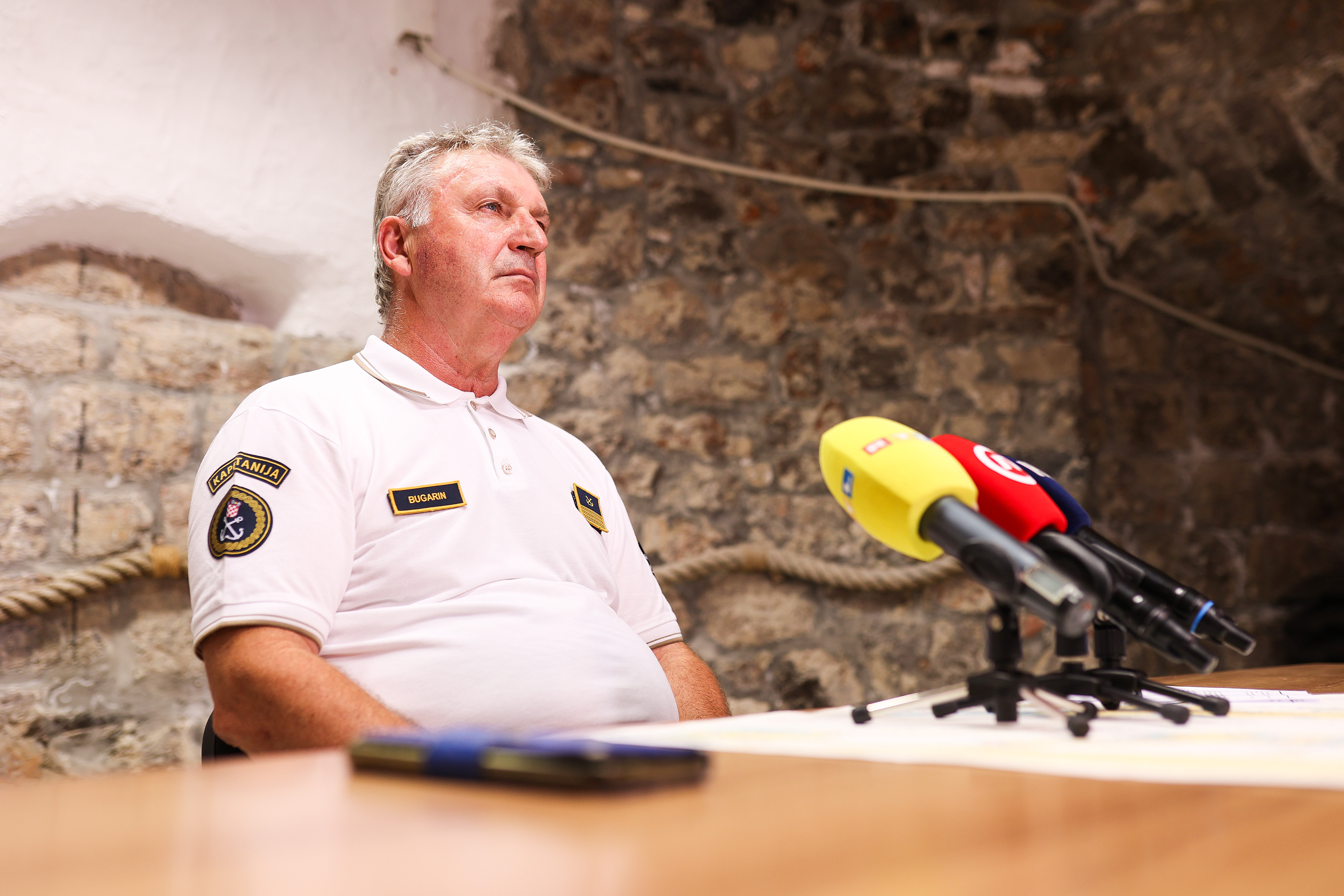 Nenad Bugarin, kapetan Lucke kapetanije Senj. Photo: Nel Pavletic/PIXSELL
