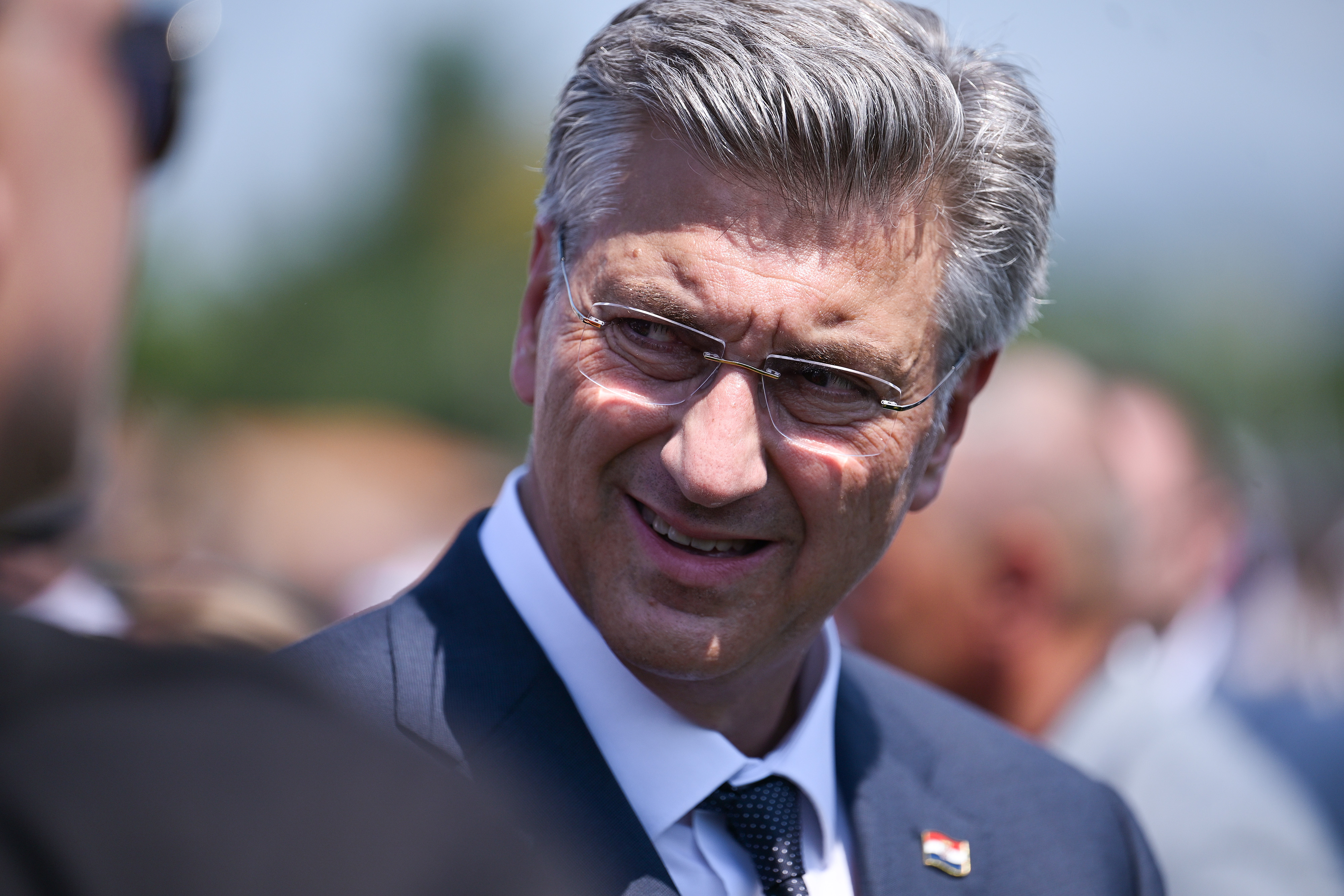 05.08.2026., Knin – predsjednik Vlade RH Andrej Plenkovic Photo: Igor Soban/PIXSELL