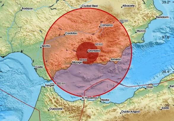 Potres u Španjolskoj