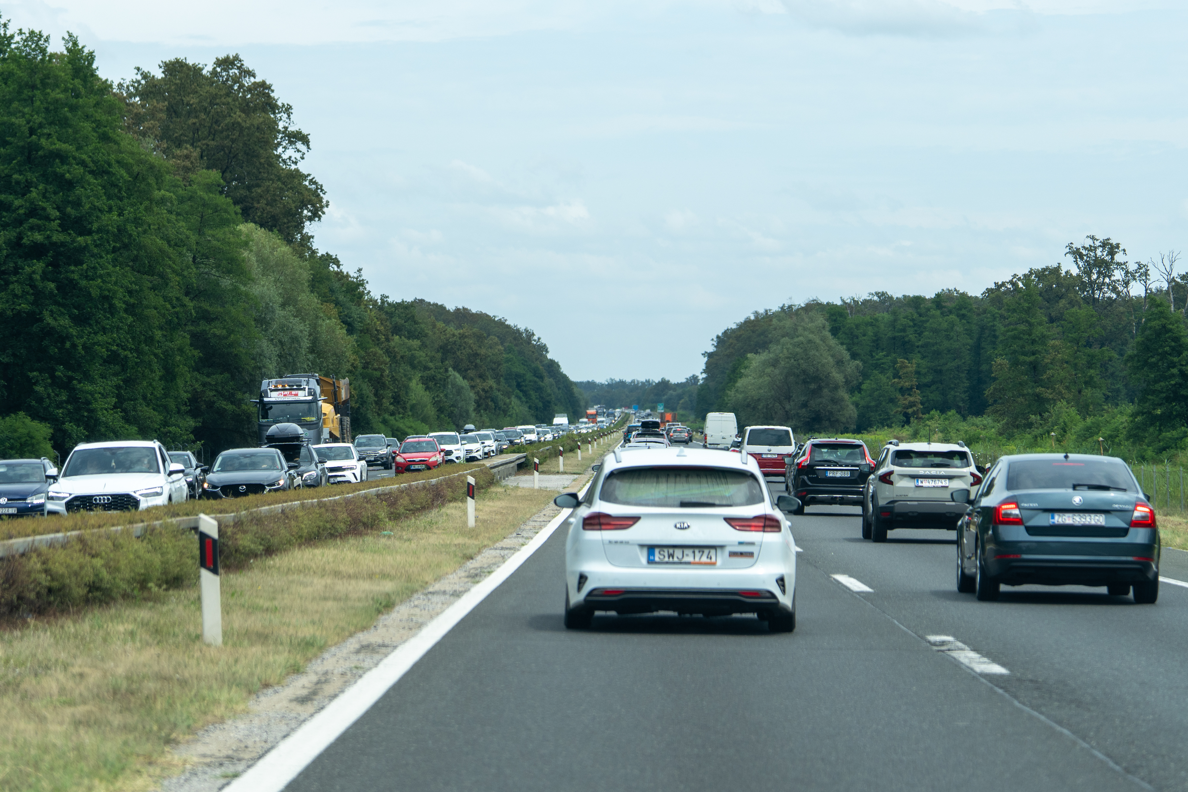 20.07.2026., Zagreb - Velike guzve na autocesti prema Karlovcu u oba smjera.  Photo: Hrvoje Kostelac/PIXSELL
