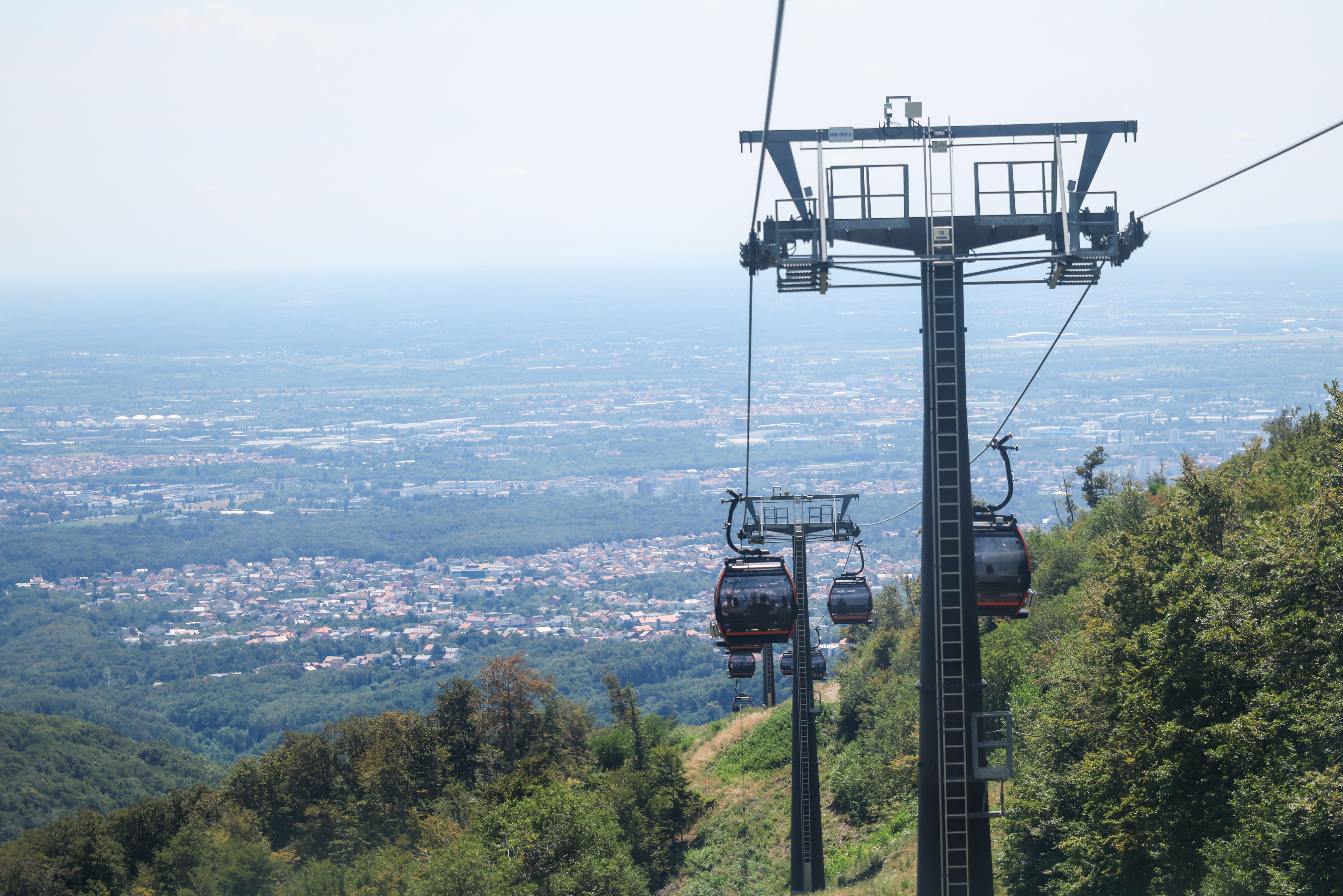 19.07.2026, Zagreb -Voznja zicarom na Sljeme. Photo: Emica Elvedji/PIXSELL