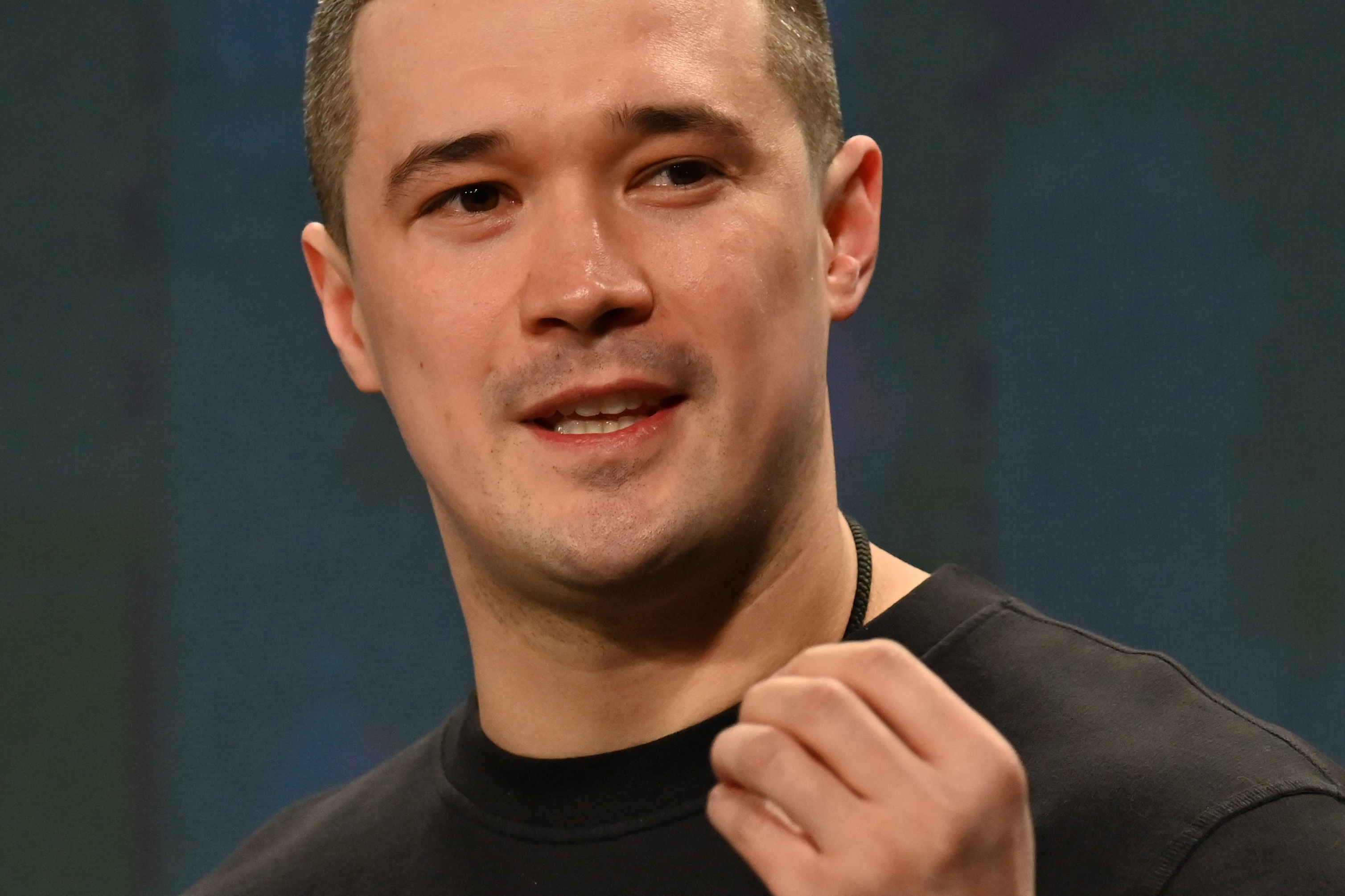 Deputy Prime Minister of Ukraine Mykhailo Fedorov. (Photo by Sergei SUPINSKY / AFP)