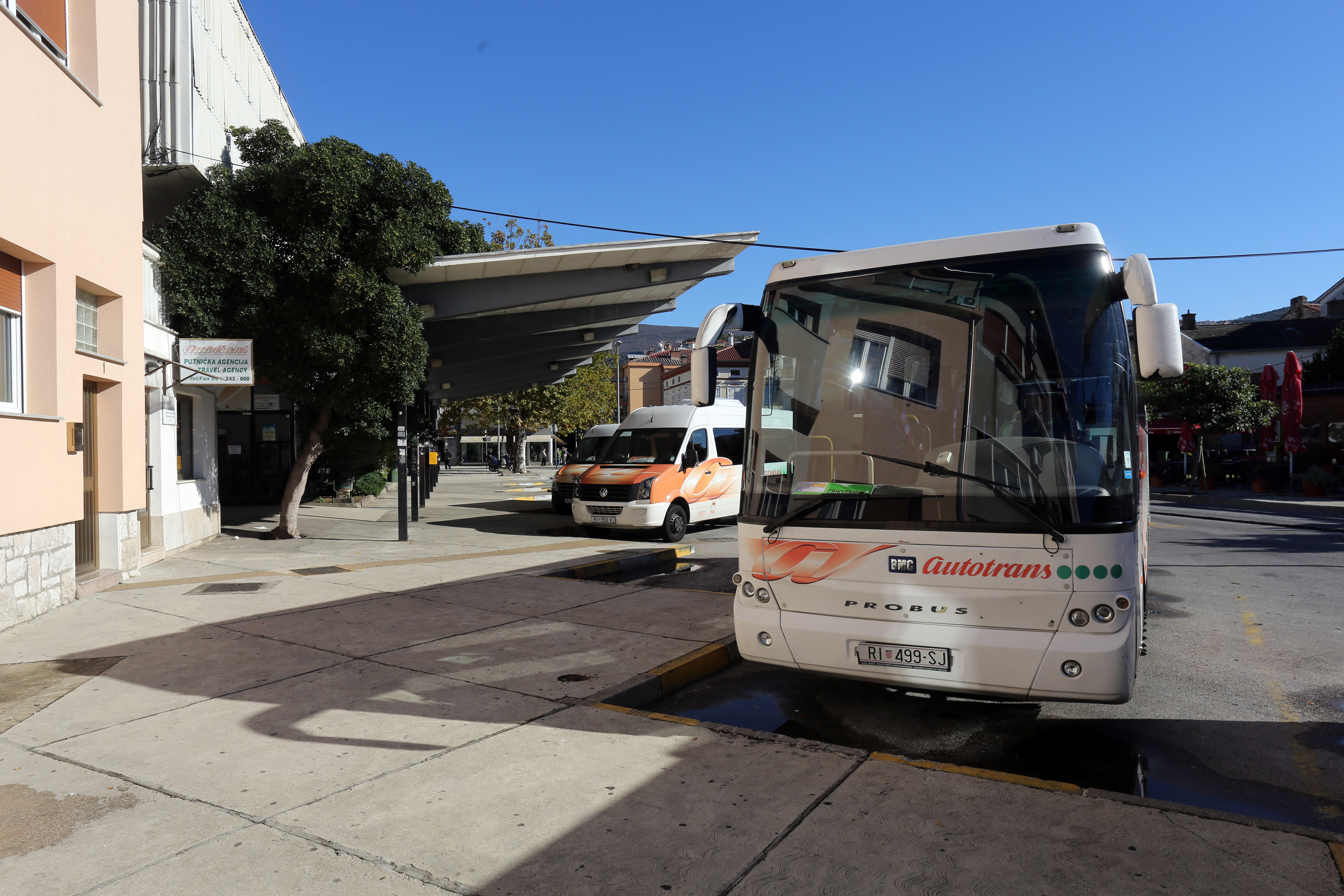 26.10.2016. Crikvenica - Autobusni kolodvor."nPhoto: Goran Kovacic/PIXSELL
