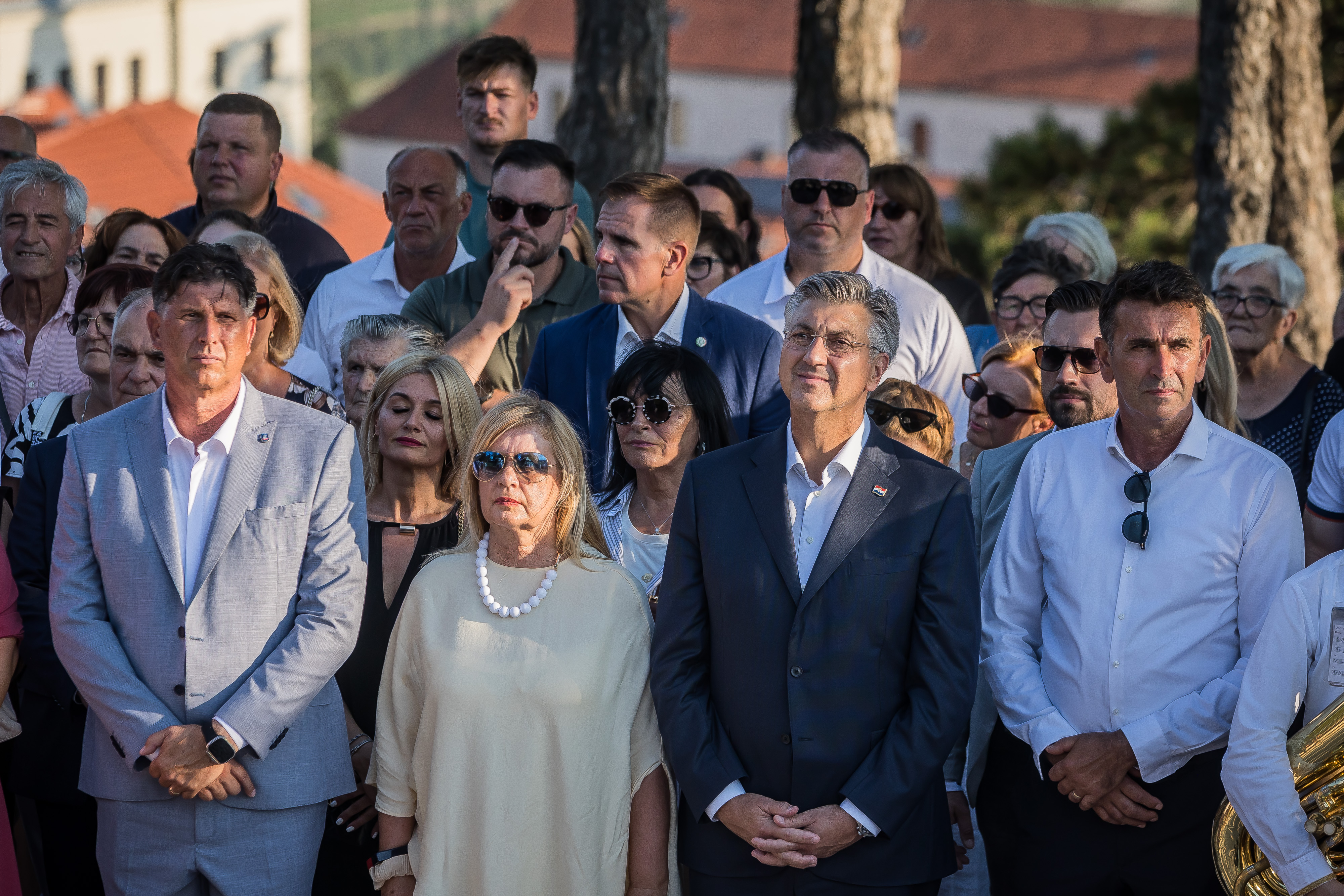 02.08.2026., Imotski: Dan grada Imotskog Gospa od Andjela, premijer Andrej Plenkovic sudjelovao je u Procesiji i Misi. Photo: Zvonimir Barisin/PIXSELL
