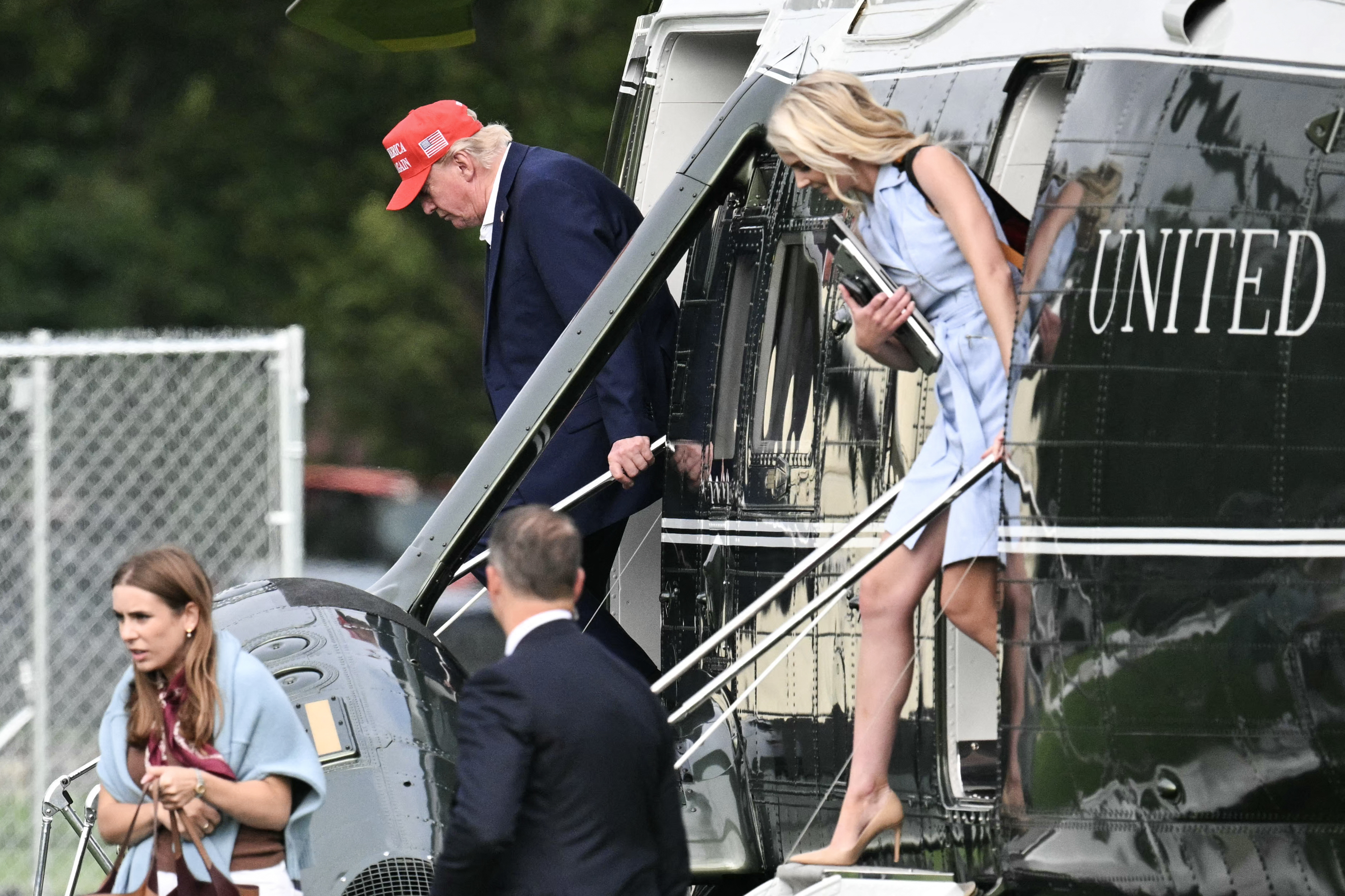 Donald Trump i Natalie Harp