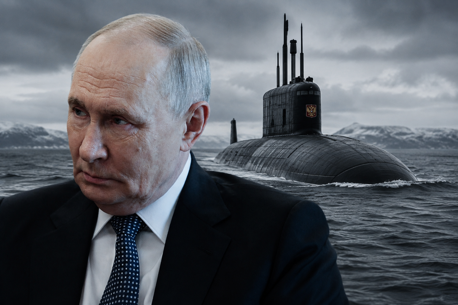 vladimir putin i podmornica