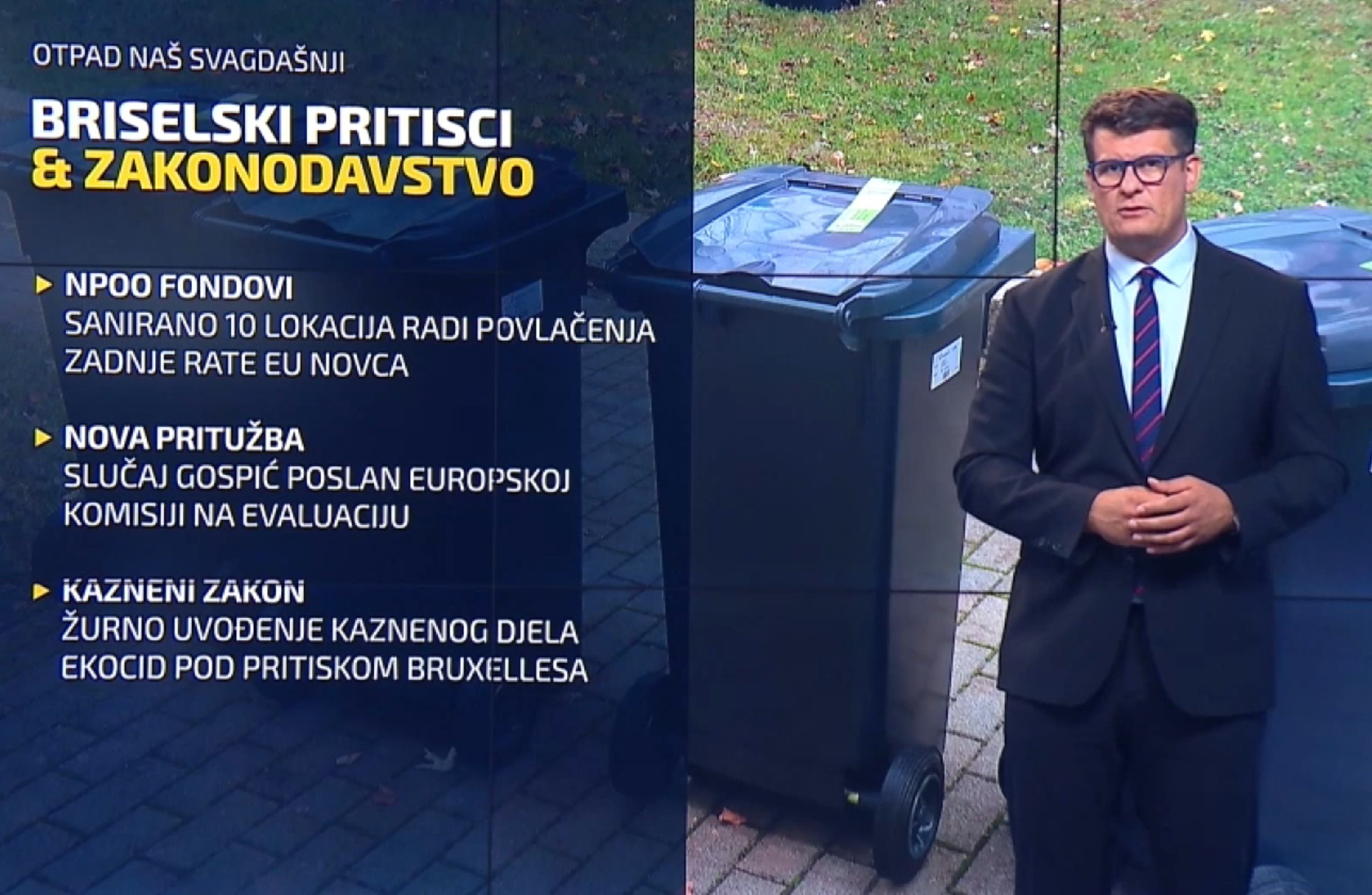 Hrvoje Krešić, otpad
