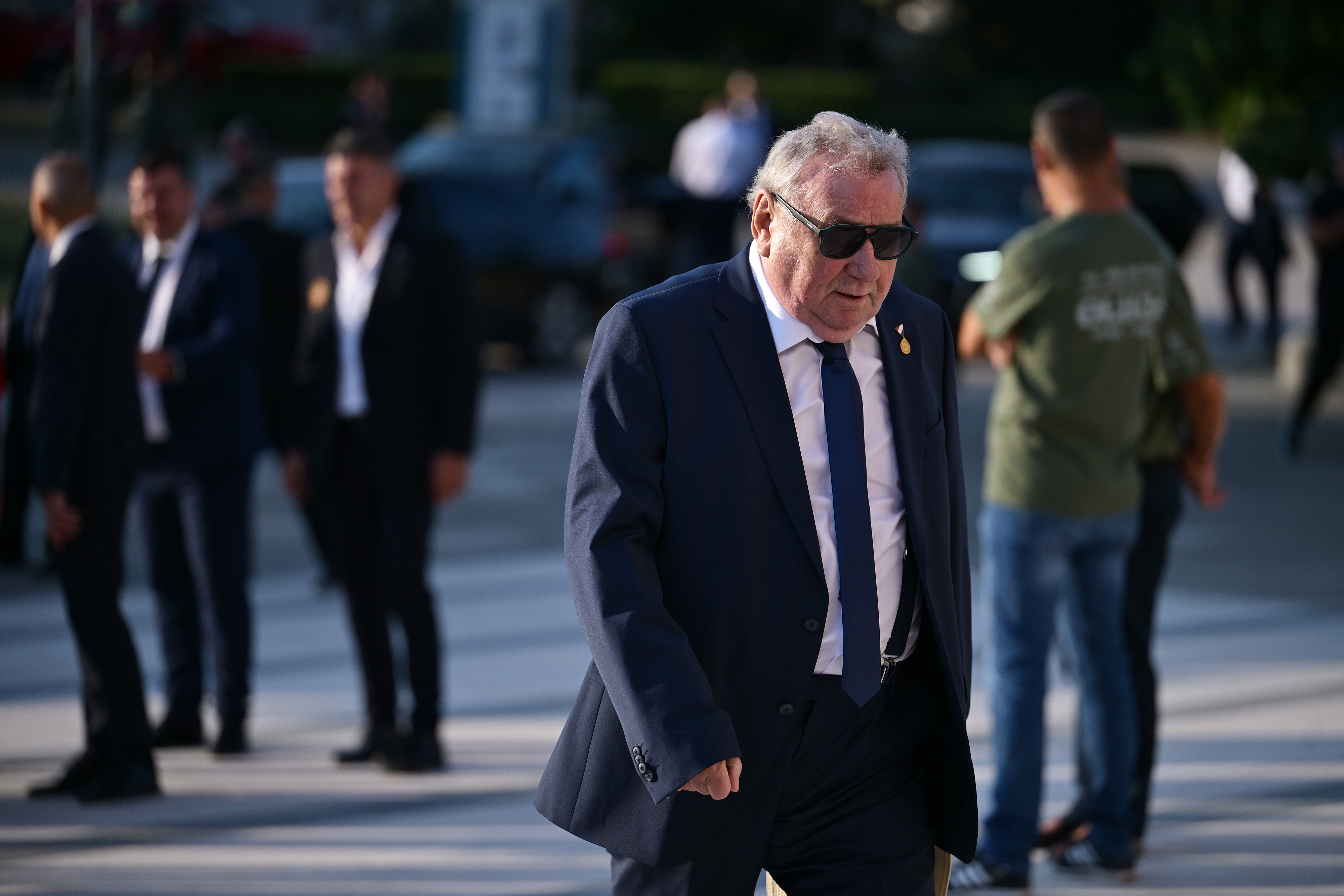 05.08.2026., Knin - Dolazak visokih duznosnika na  obiljezavanje 31. obljetnice vojno-redarstvene operacije Oluja. Photo: Igor Soban/PIXSELL