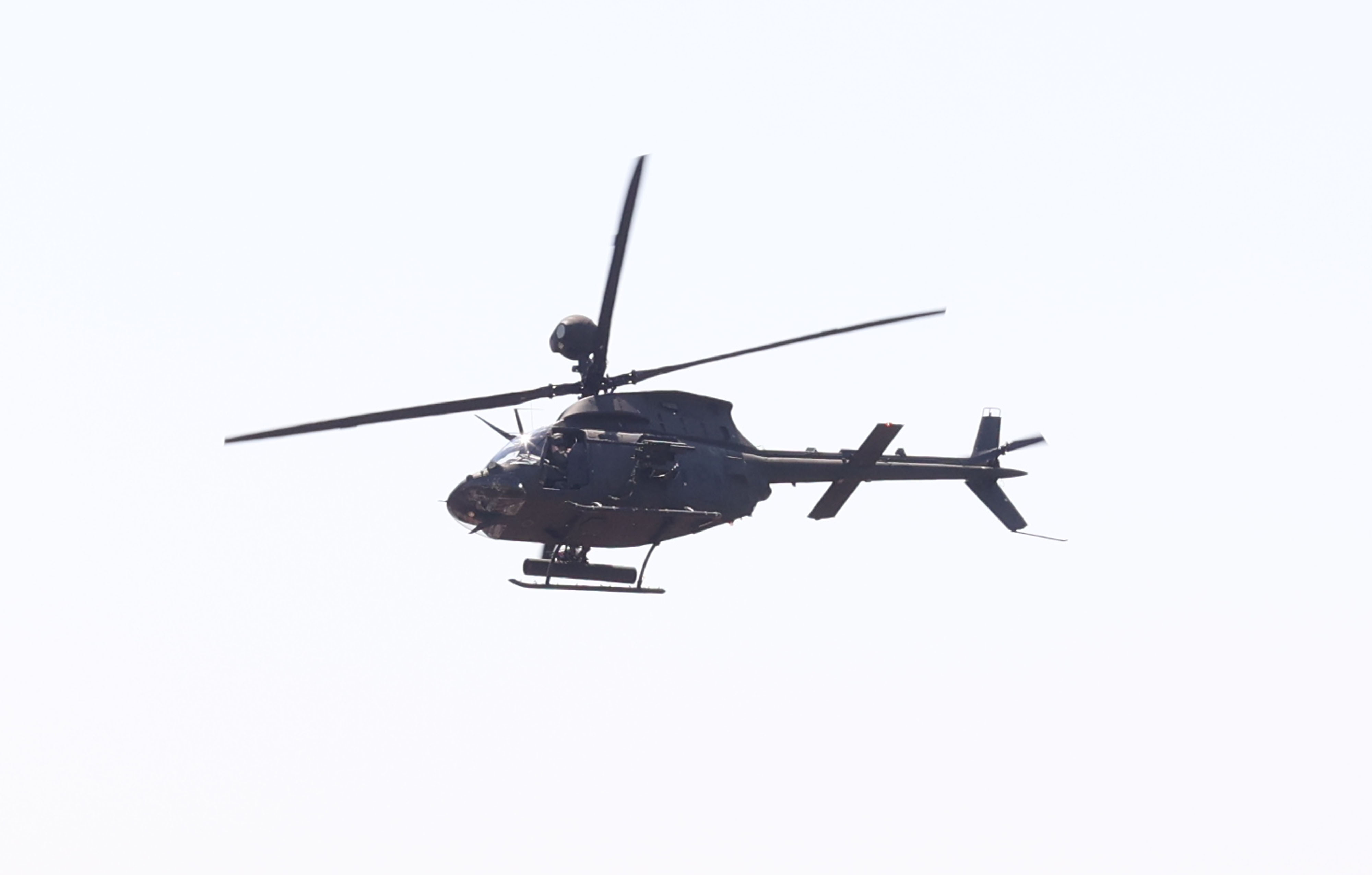 05.08.2026., Knin - Proslava obiljezavanja Dana pobjede i domovinske zahvalnosti, Dana hrvatskih branitelja i 31. obljetnice vojno redarstvene operacije Oluja. Preleti krila Oluje i desantni helikopteri Photo: Dusko Jaramaz/PIXSELL