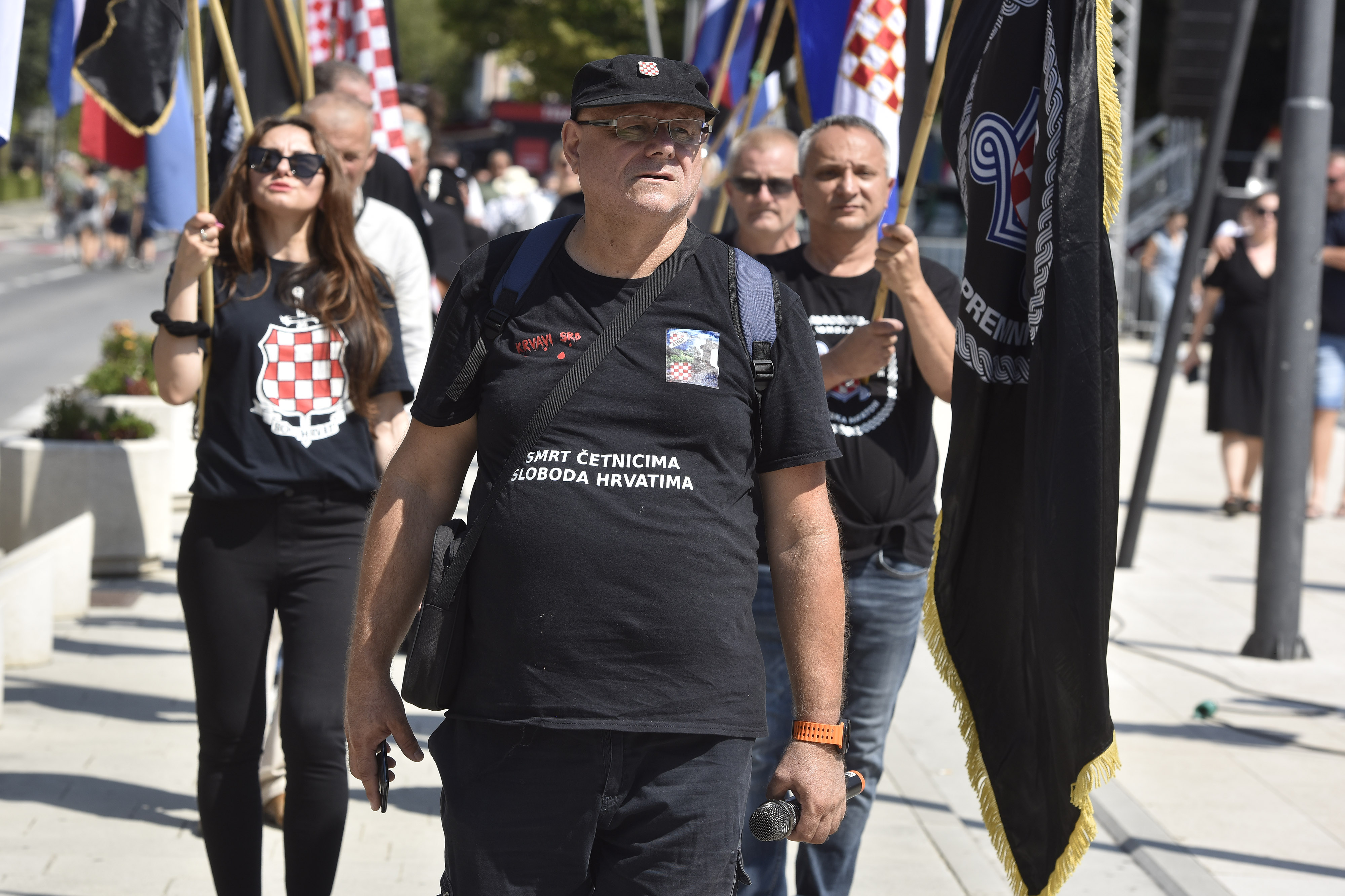 05.08.2026., Knin - Drazen Keleminec na obiljezavanju 31. obljetnice VRO Oluja. Photo: Hrvoje Jelavic/PIXSELL