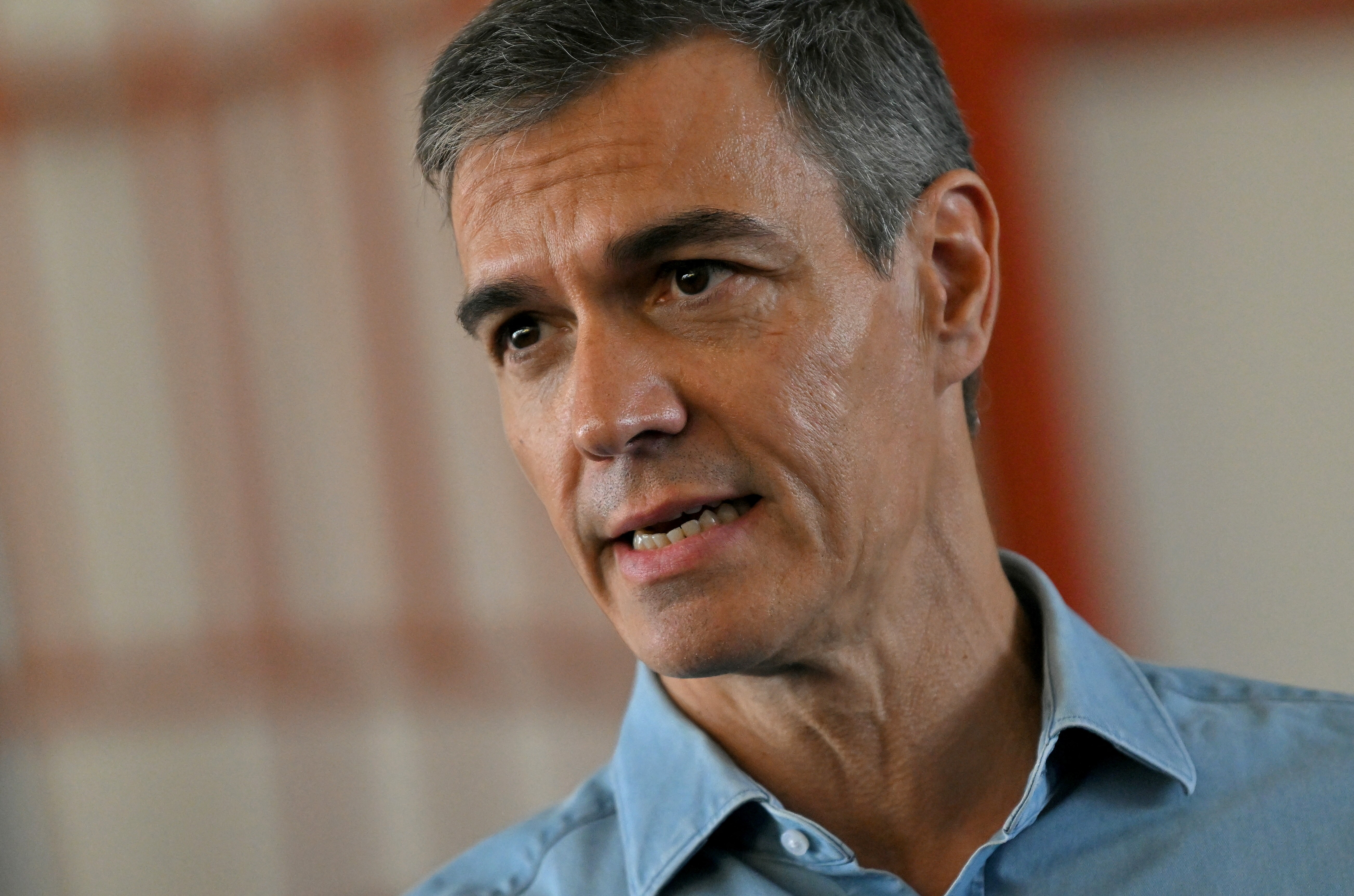 Spain's Prime Minister Pedro Sanchez. (Photo by JORGE GUERRERO / AFP)