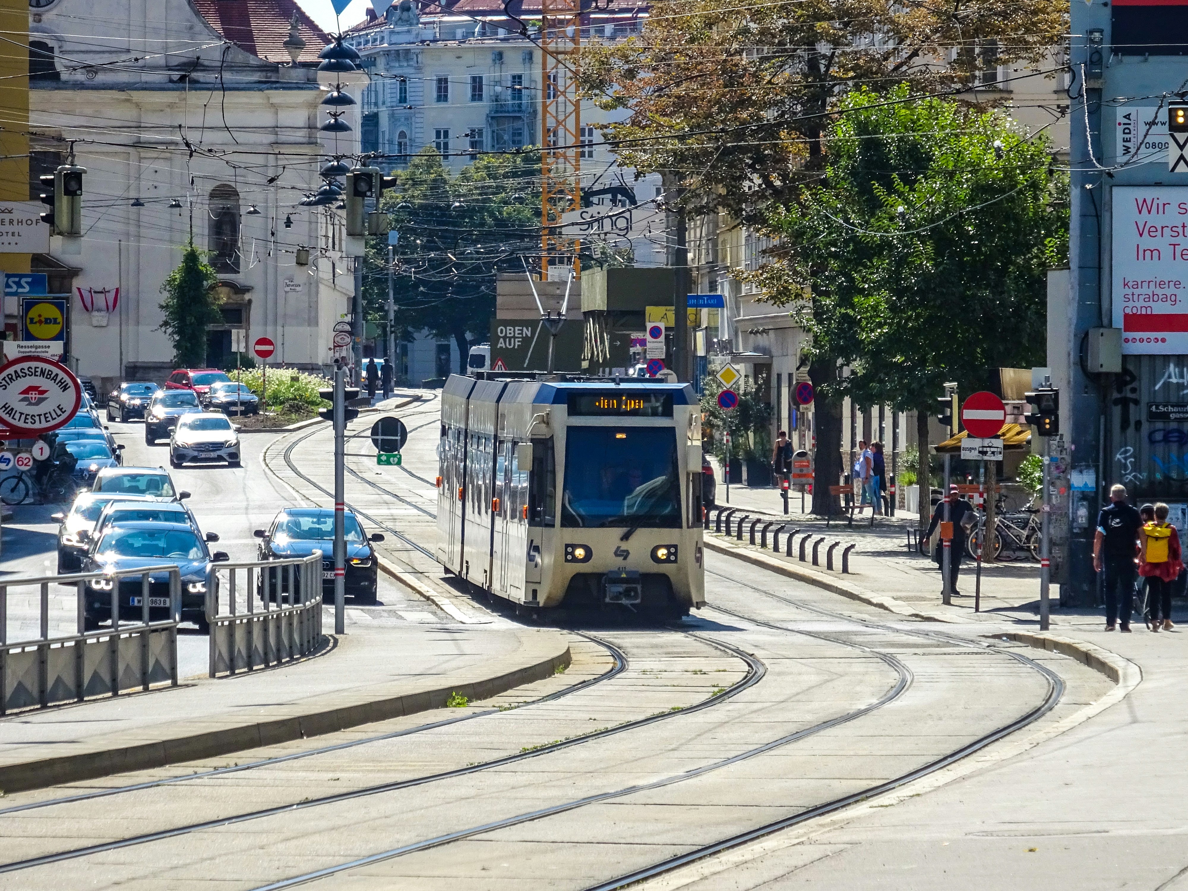 Beč tramvaj UNSPLASH