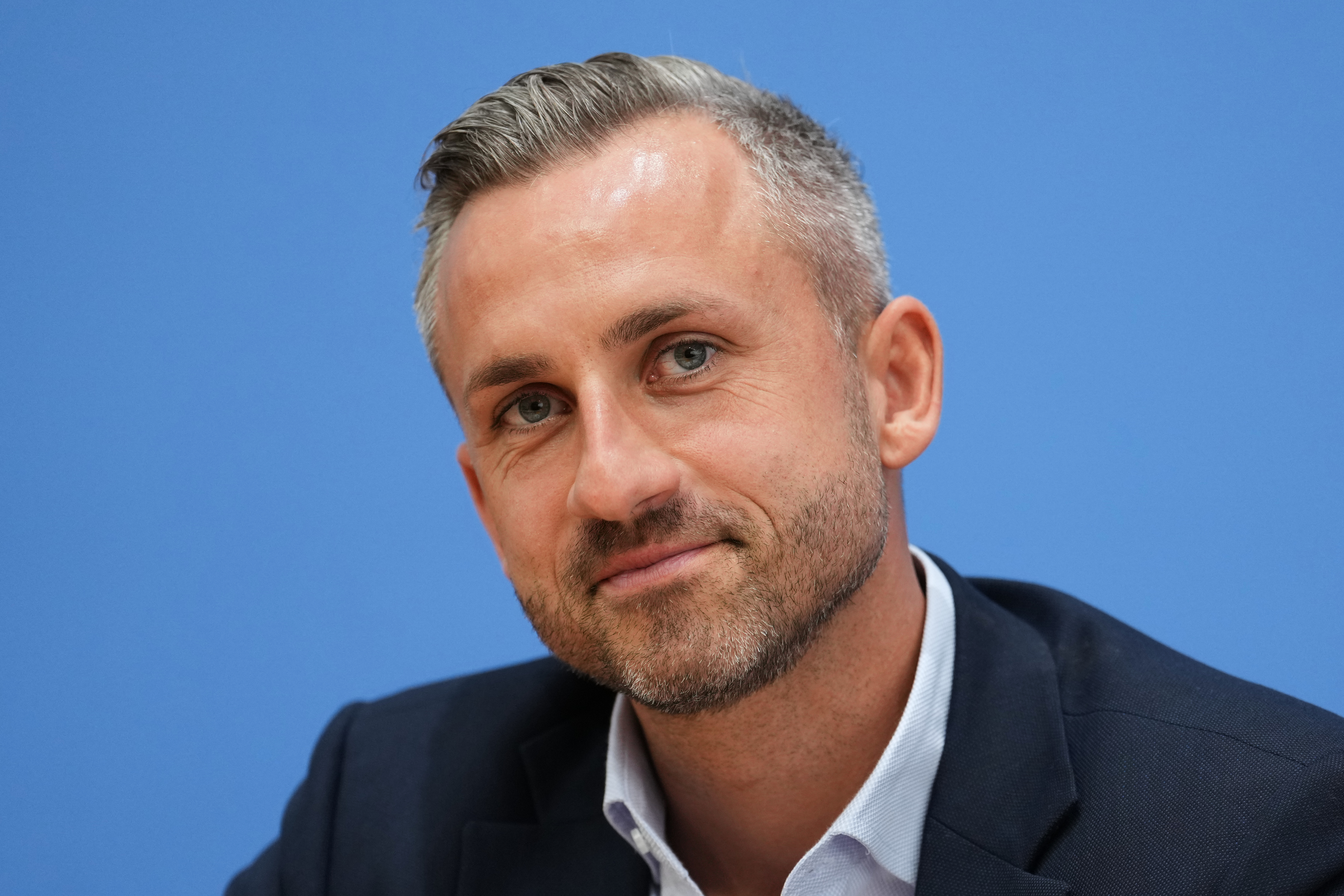 Ulrich Siegmund. (AP Photo/Ebrahim Noroozi)