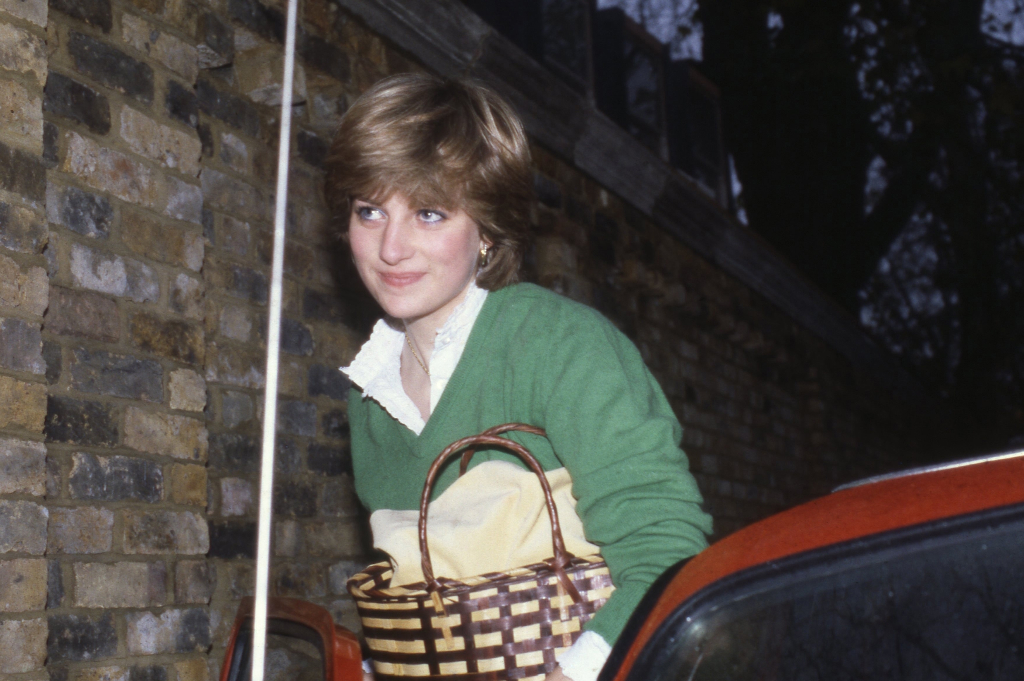 FILE - Lady Diana Spencer gets out of her car near her flat in the Earls Court district of London, around Nov. 1980. Above all, there was shock. ()