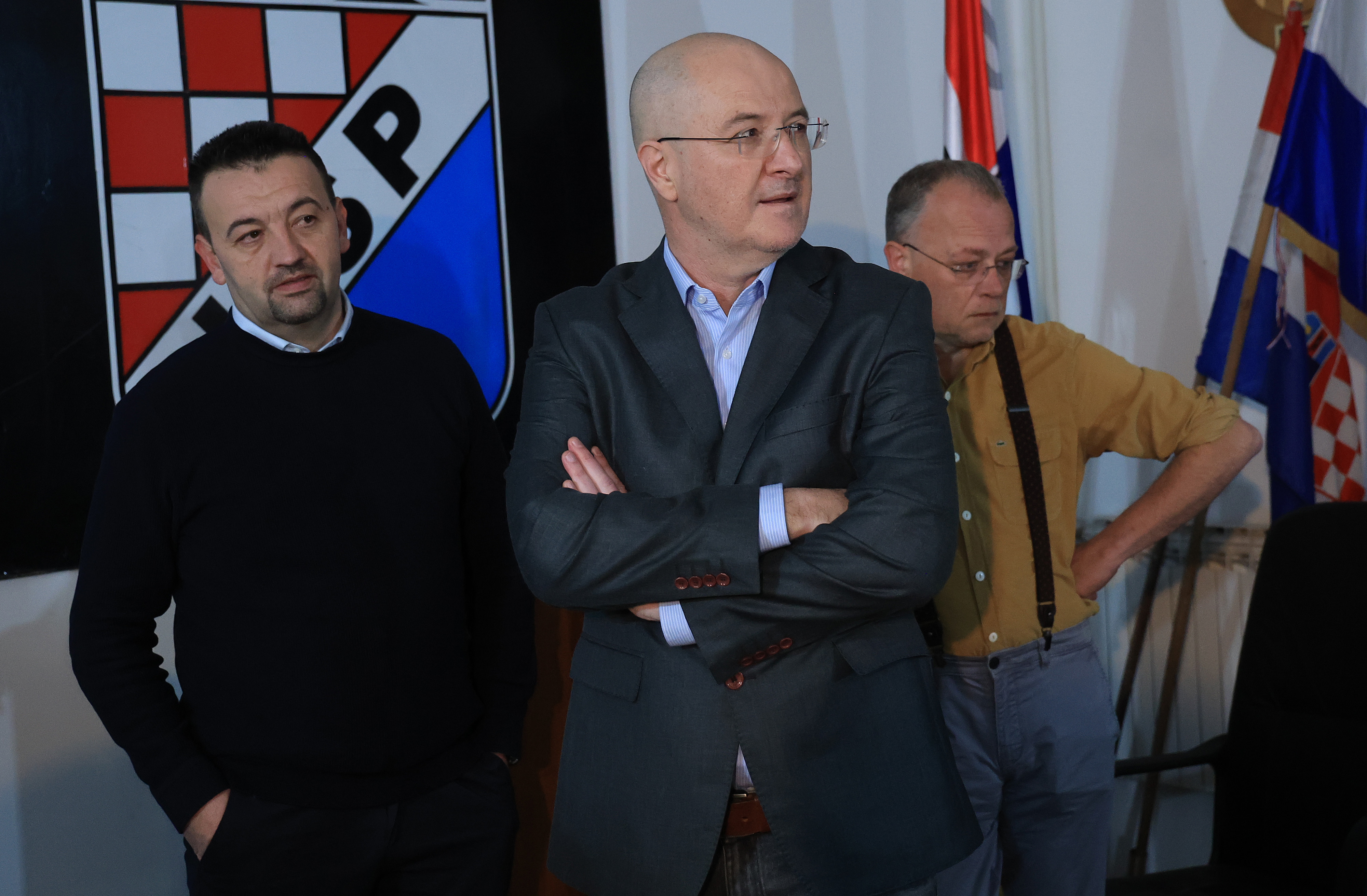 10.02.2026. Zagreb - Odrzana konferencija za medije povodom radnog sastanka platforme 'Vukovarska koalicija' Photo: Marko Prpic/PIXSELL