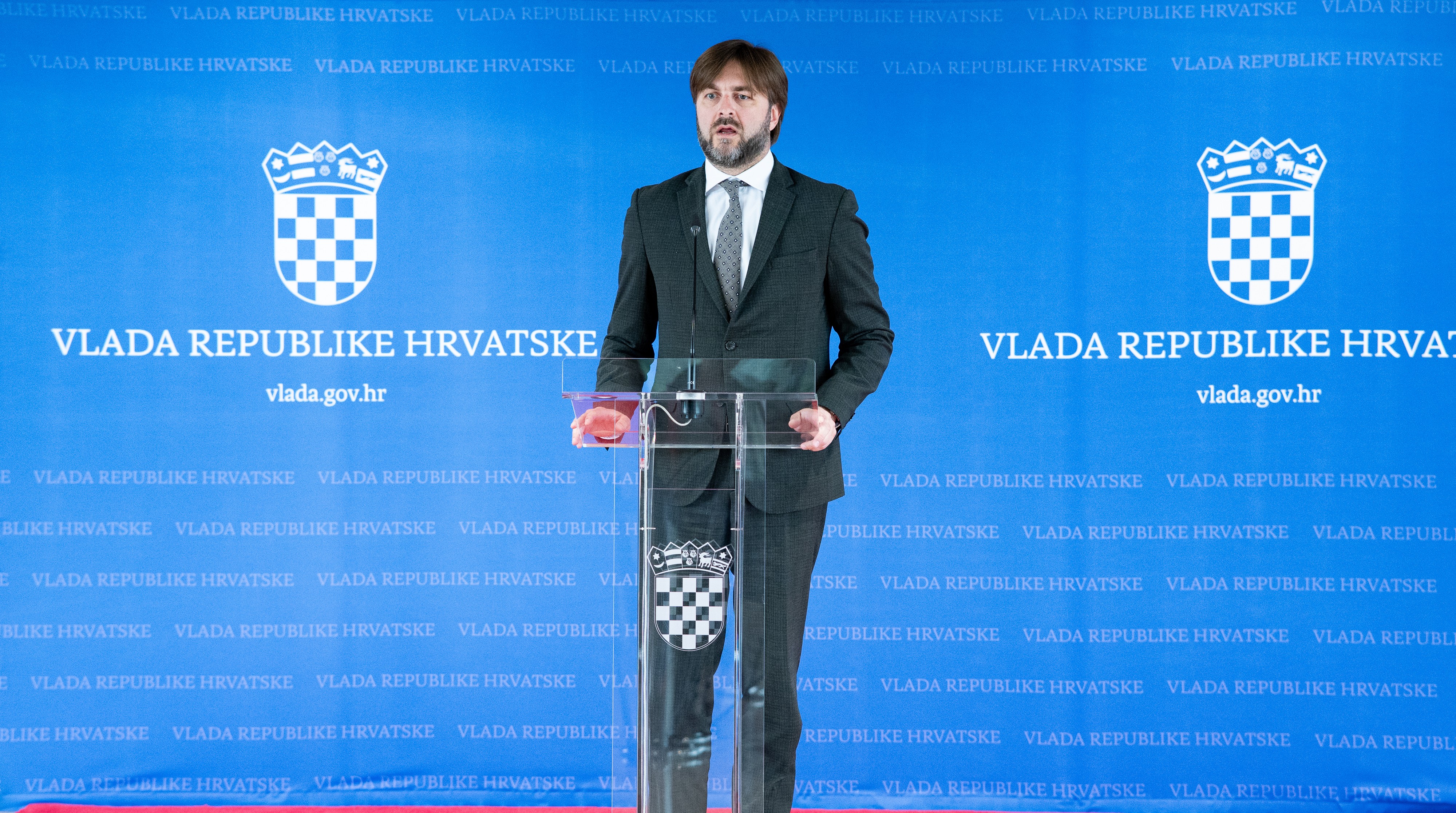 03.06.2026., NSK, Zagreb – Izjava za medije ministra Tomislava Corica nakon sjednice vlade. Tomislav Coric. Photo: Luka Antunac/PIXSELL