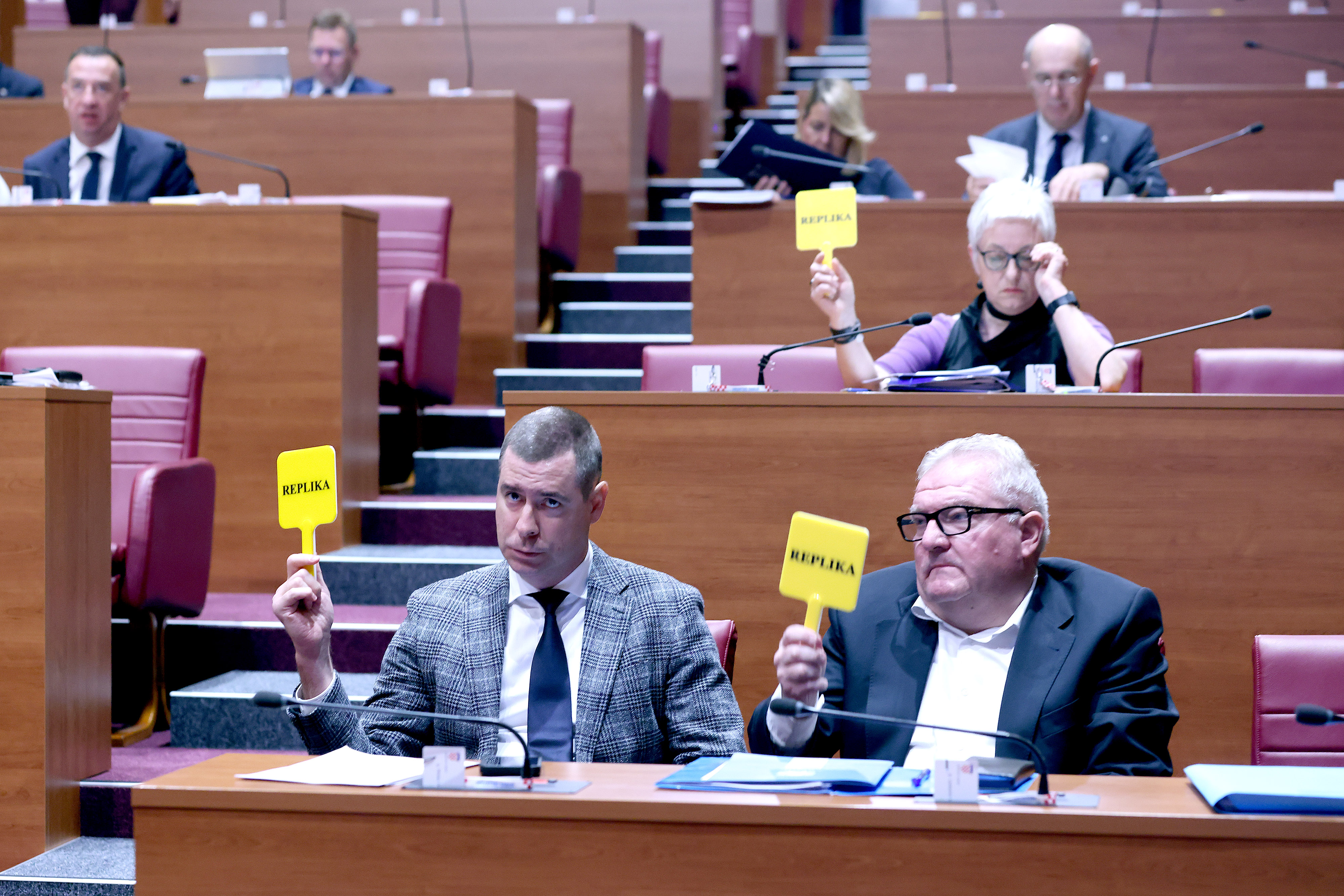 23.09.2026., Zagreb - Sabor 12. sjednicu nastavlja raspravom  o izmjenama i dopunama Zakona o gospodarenju otpadom. Photo: Patrik Macek/PIXSELL