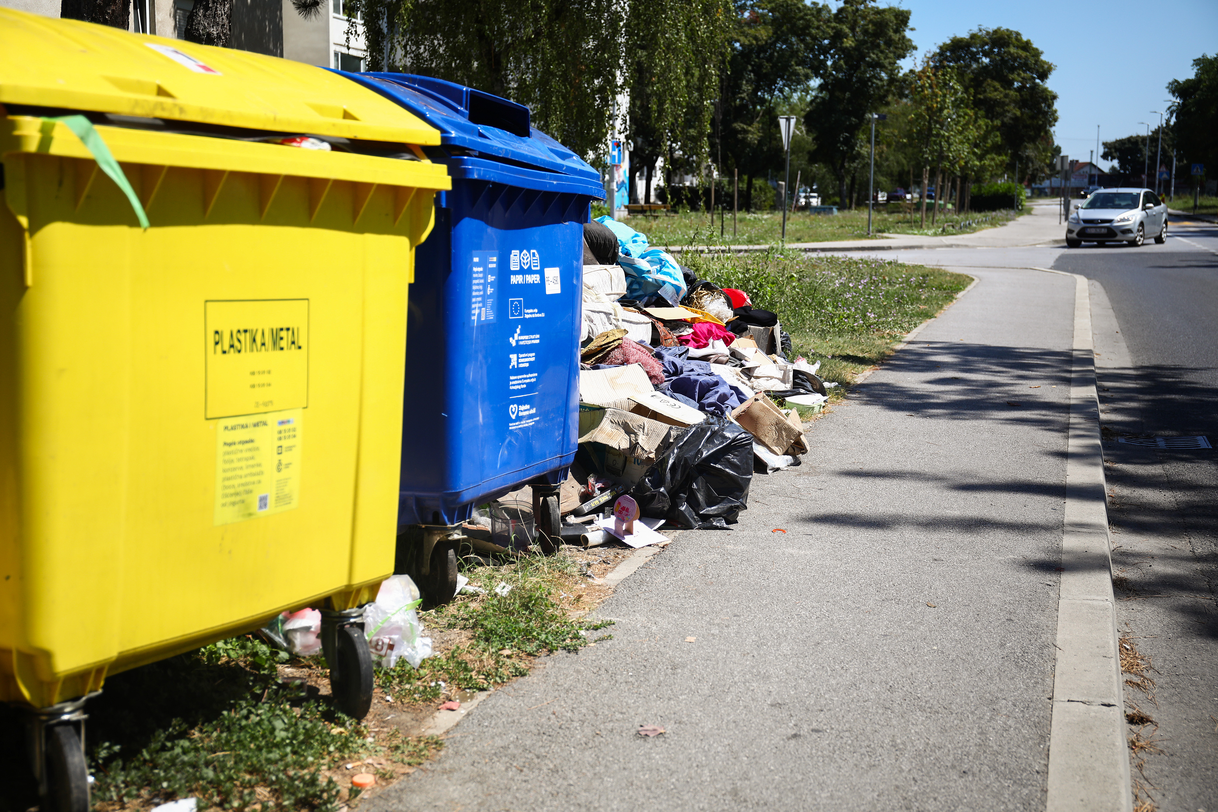 smeće, Zagreb