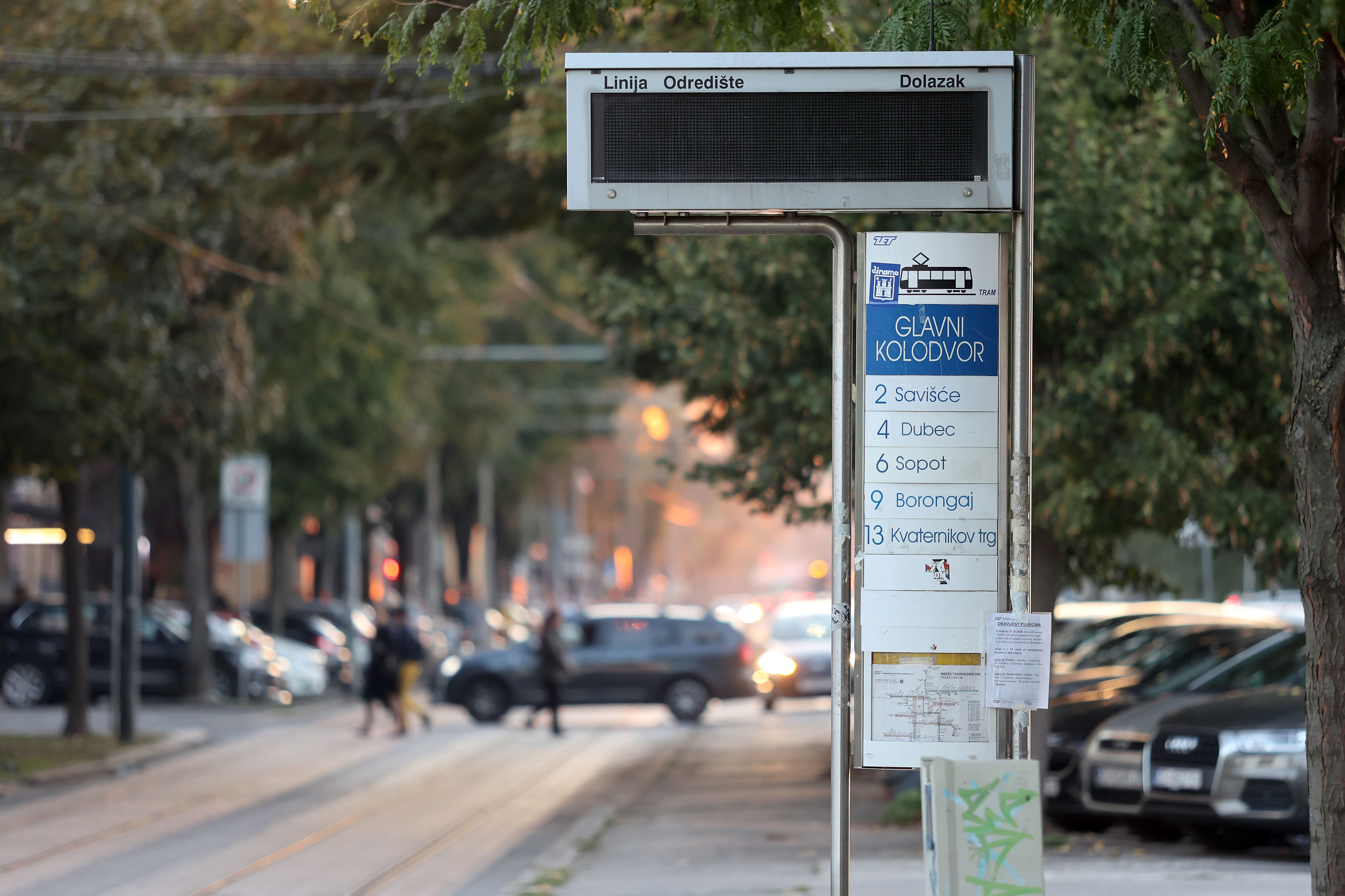 28.09.2026., Zagreb - Jutros je poceo strajk radnika ZET-a i Zagrebackog holdinga. Zbog strajka gradski javni prijevoz ne vozi. Glavni kolodvor.  Photo: Marko Seper/PIXSELL