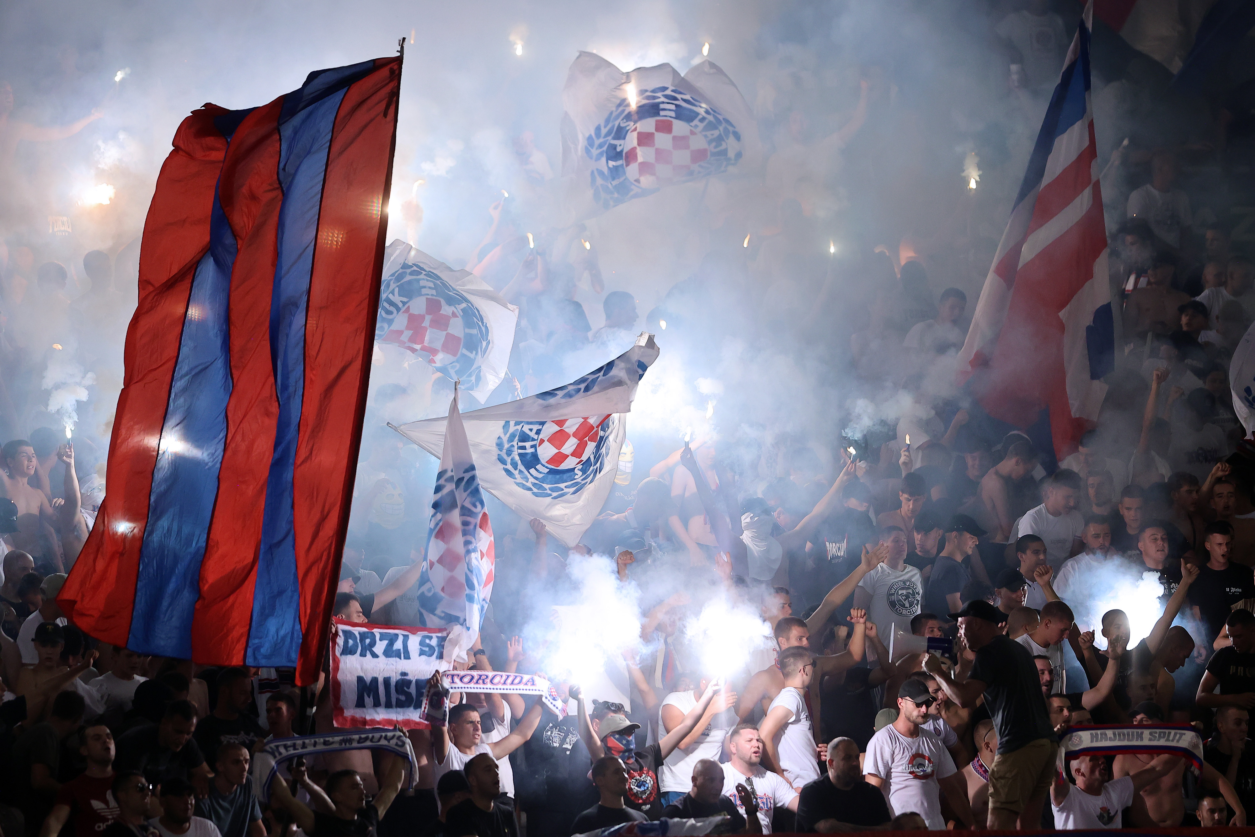 23.08.2026., stadion Poljud, Split - SuperSport HNL 2026./2027., 04. kolo, HNK Hajduk - NK Osijek. Photo: Ivana Ivanovic/PIXSELL