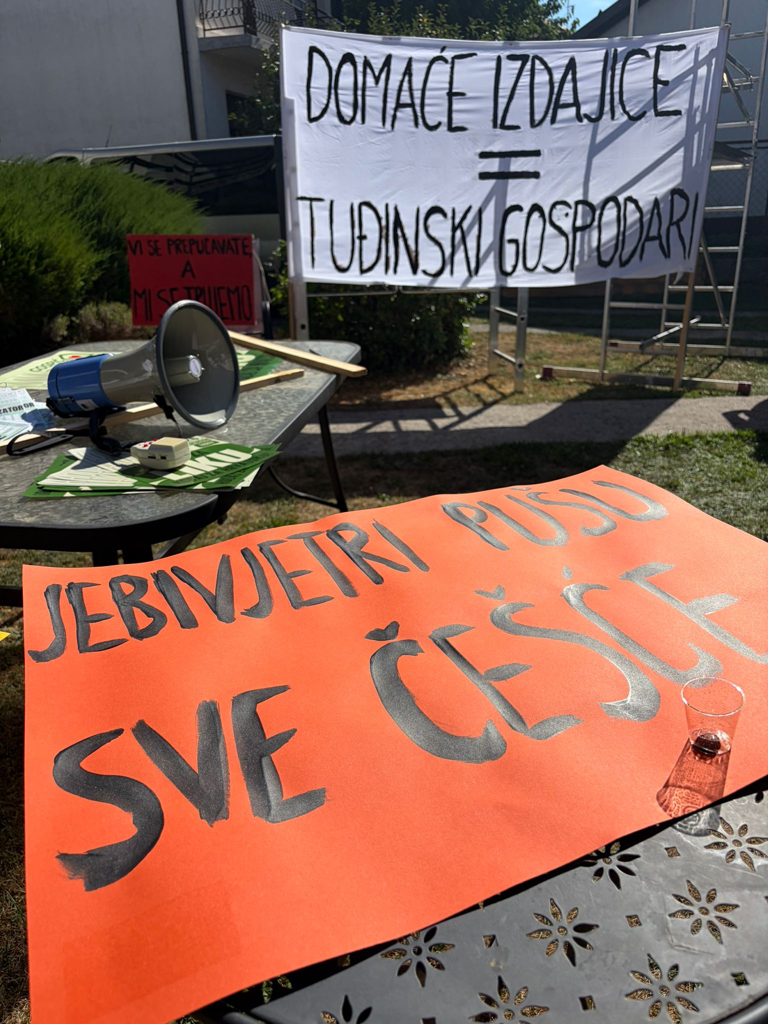 prosvjed, Gospić