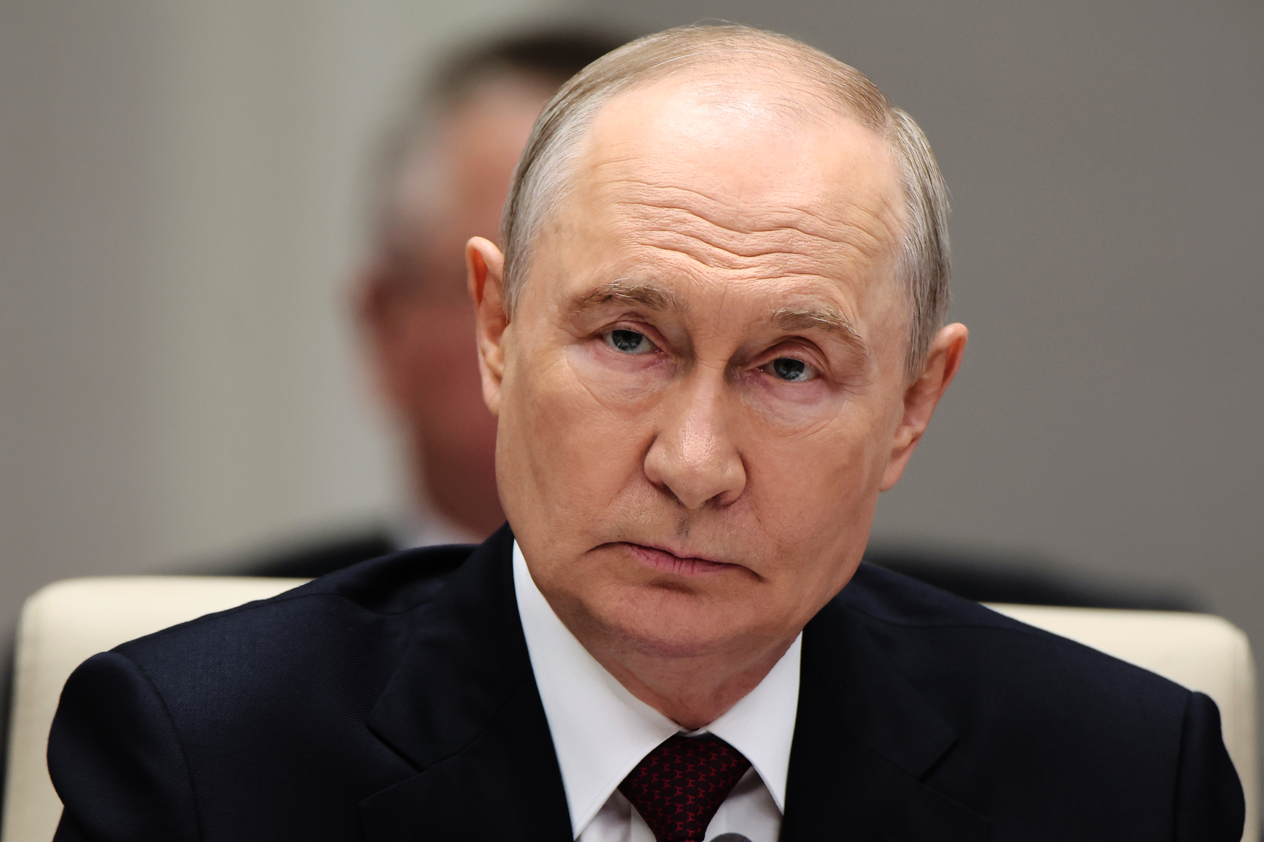 Russian President Vladimir Putin. (Pyotr Kovalev, Sputnik, Kremlin Pool Photo via AP)