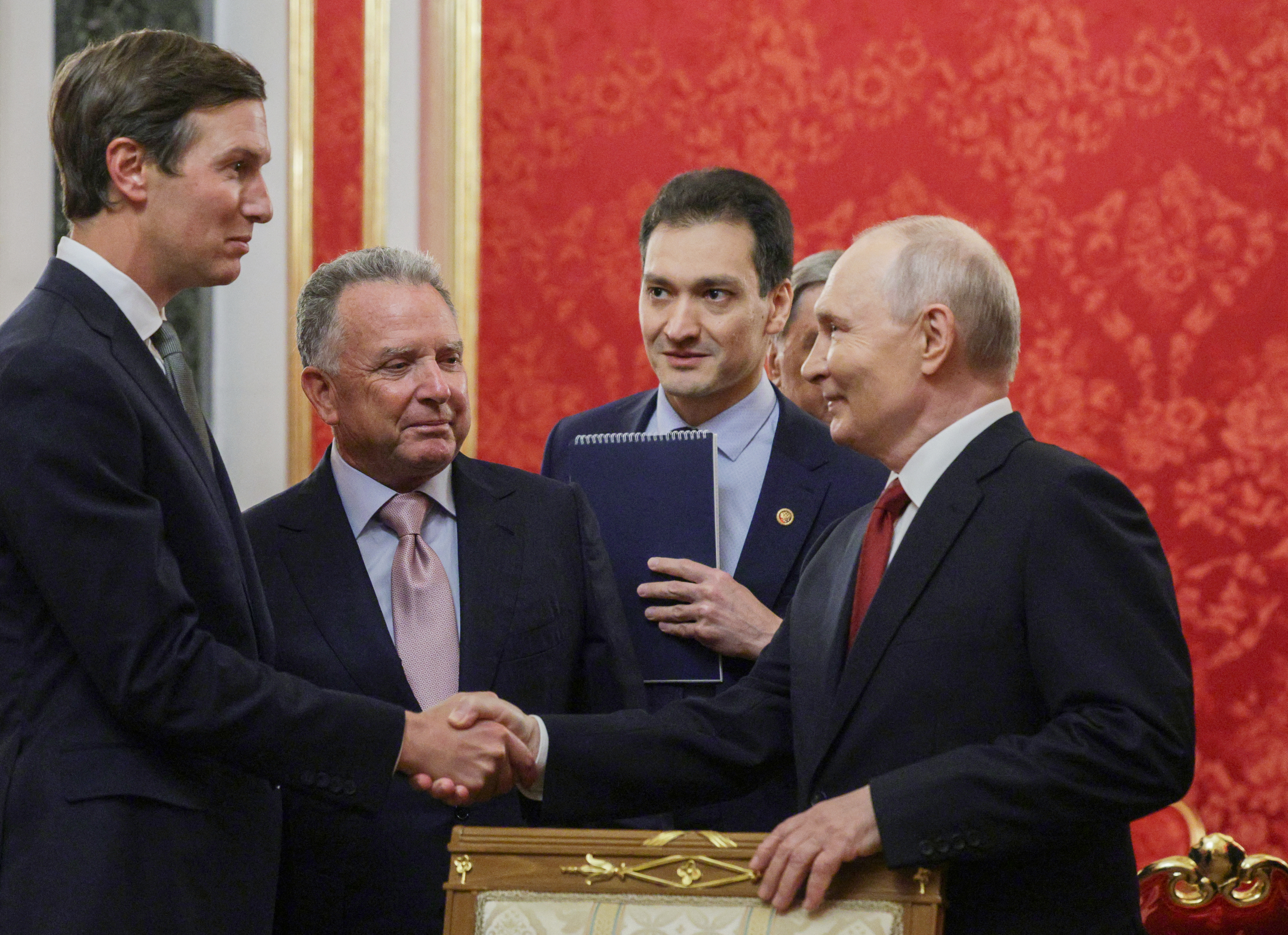 Vladimir Putin, Jared Kushner, Steve Witkoff
