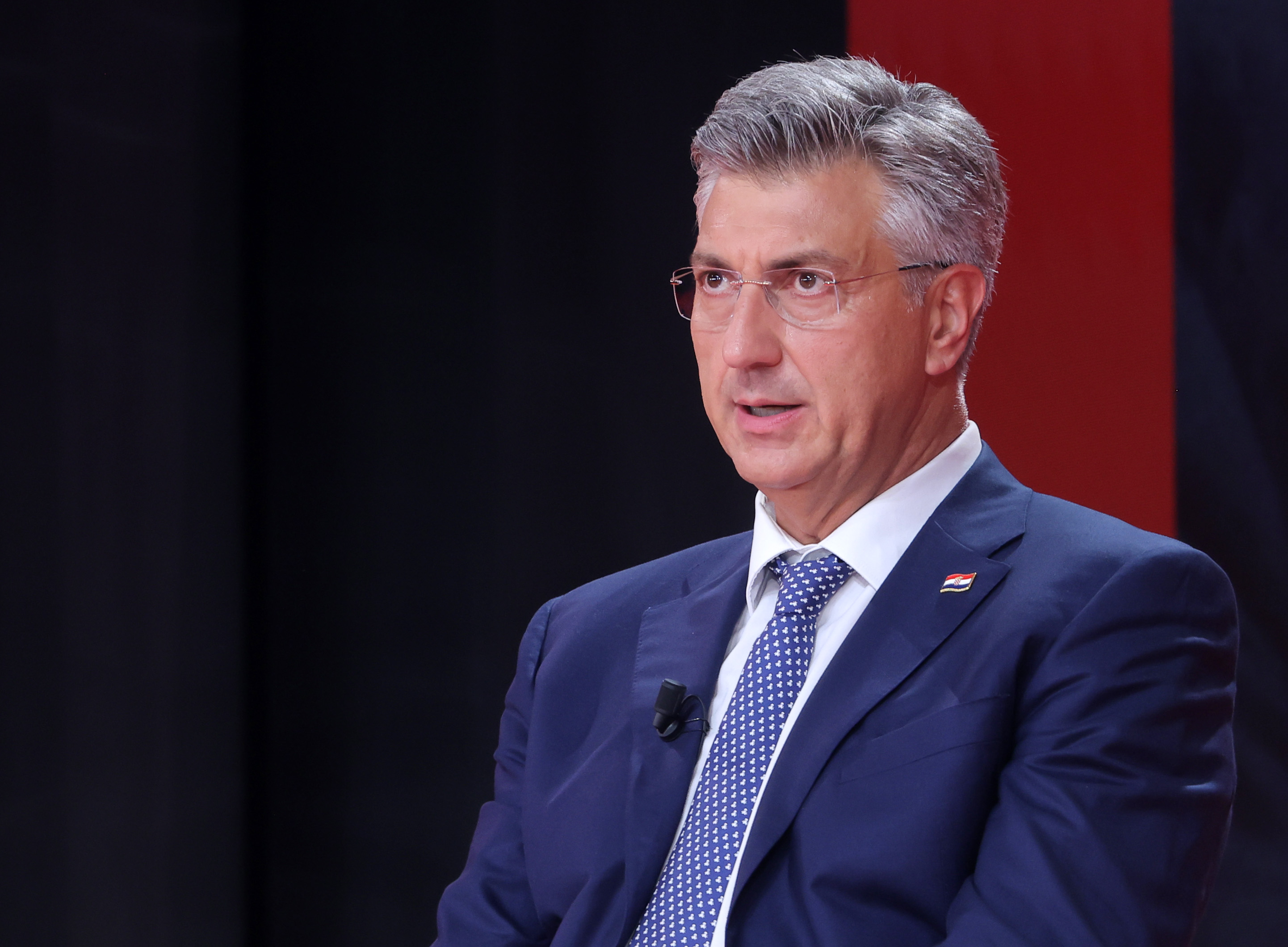 31.08.2026., Bled, Slovenija - Hrvatski premijer Andrej Plenkovic Photo: Borut Zivulovic/PIXSELL/F.A. BOBO