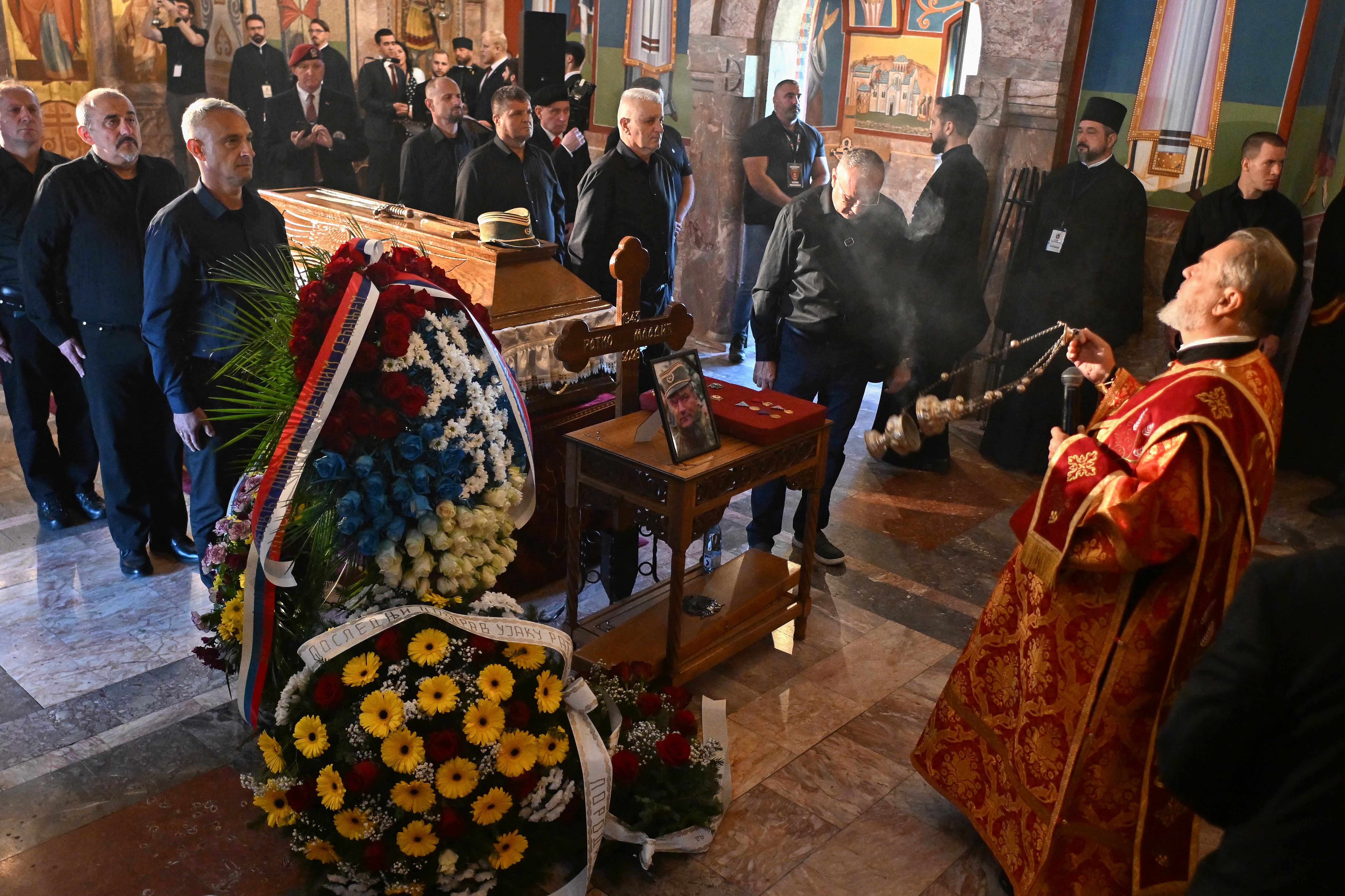 Ratko Mladić, sprovod