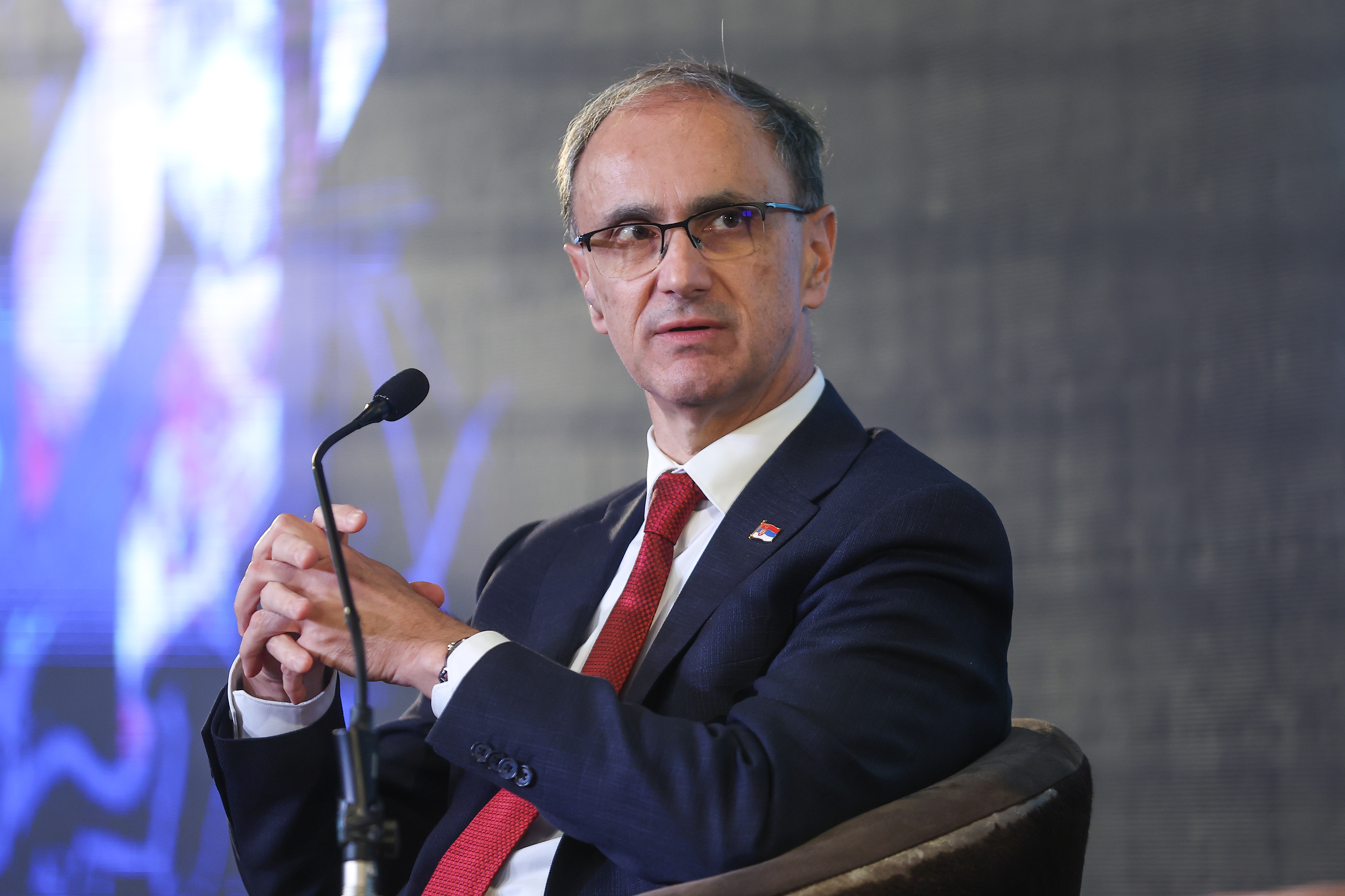 Premijer Vlade Srbije Djuro Macut. Photo: Armin Durgut/PIXSELL