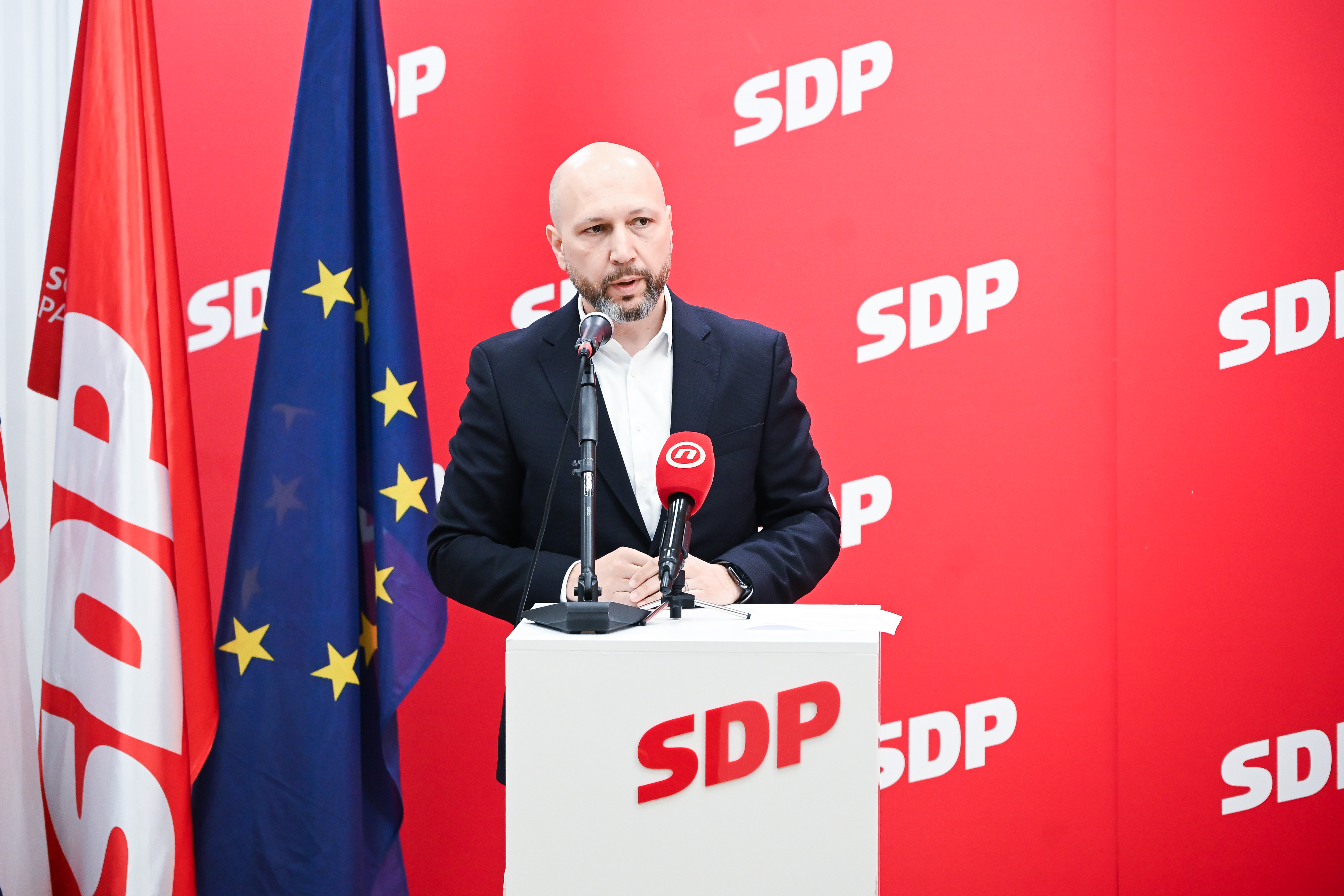 Odrzana je Izborna konvencija SDP-a Zagrebacke zupanije. Mihael Zmajlovic Photo: Lucija Ocko/PIXSELL