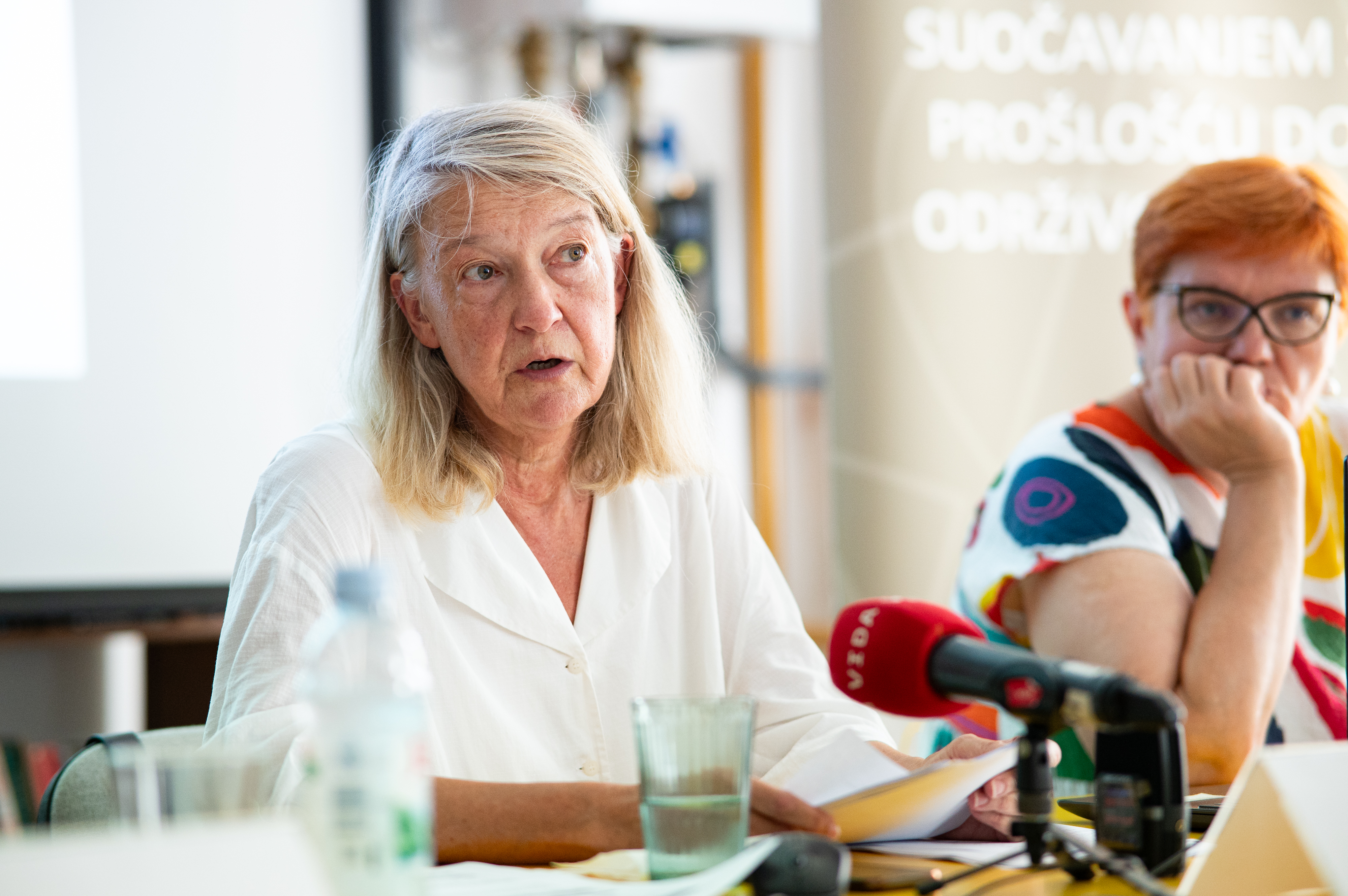Documenta, centar za suocavanje s prosloscu predstavio izvjestaj o pracenju sudenja za ratne zlocine za 2025. Vesna Terselic. Photo: Luka Antunac/PIXSELL