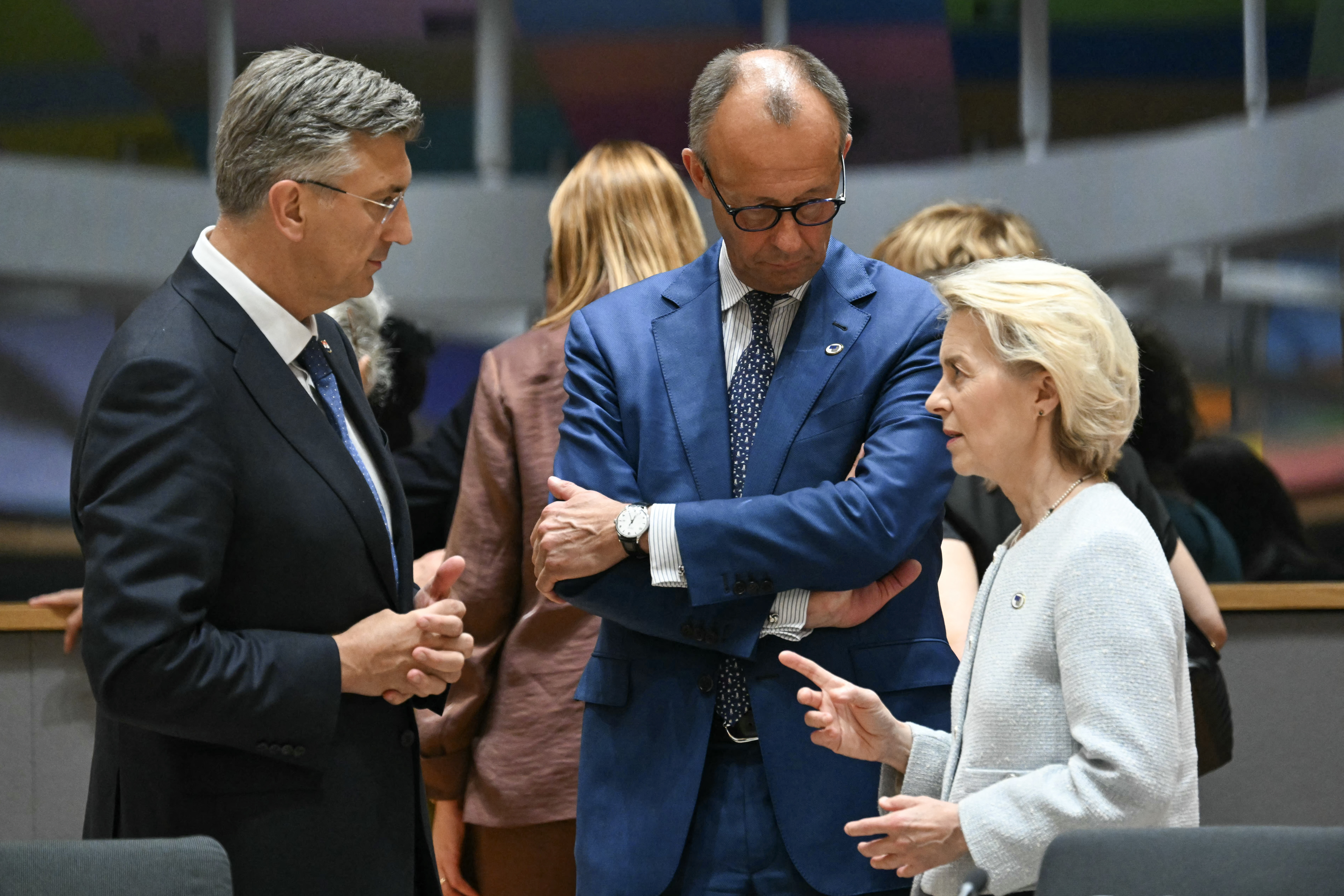 Plenković, von der Leyen