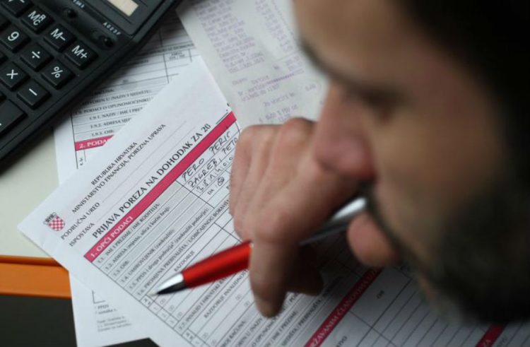 porezna prijava, povrat poreza