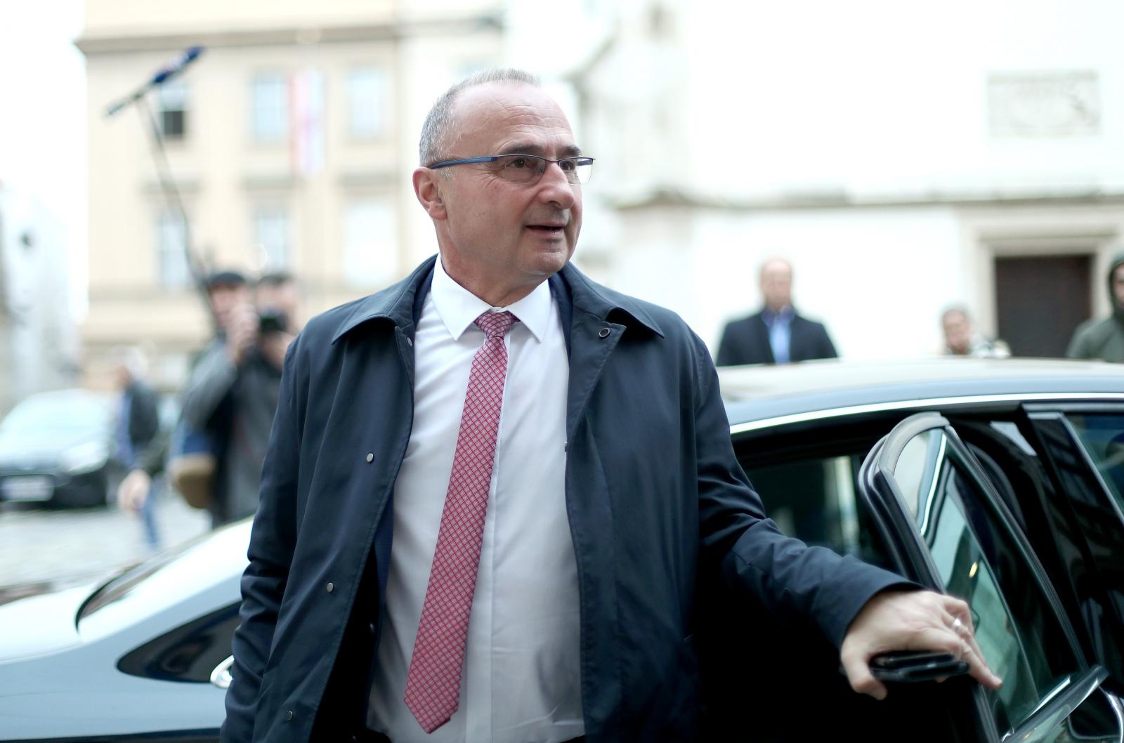 Zagreb: Dolazak ministara na 188. sjednicu Vlade