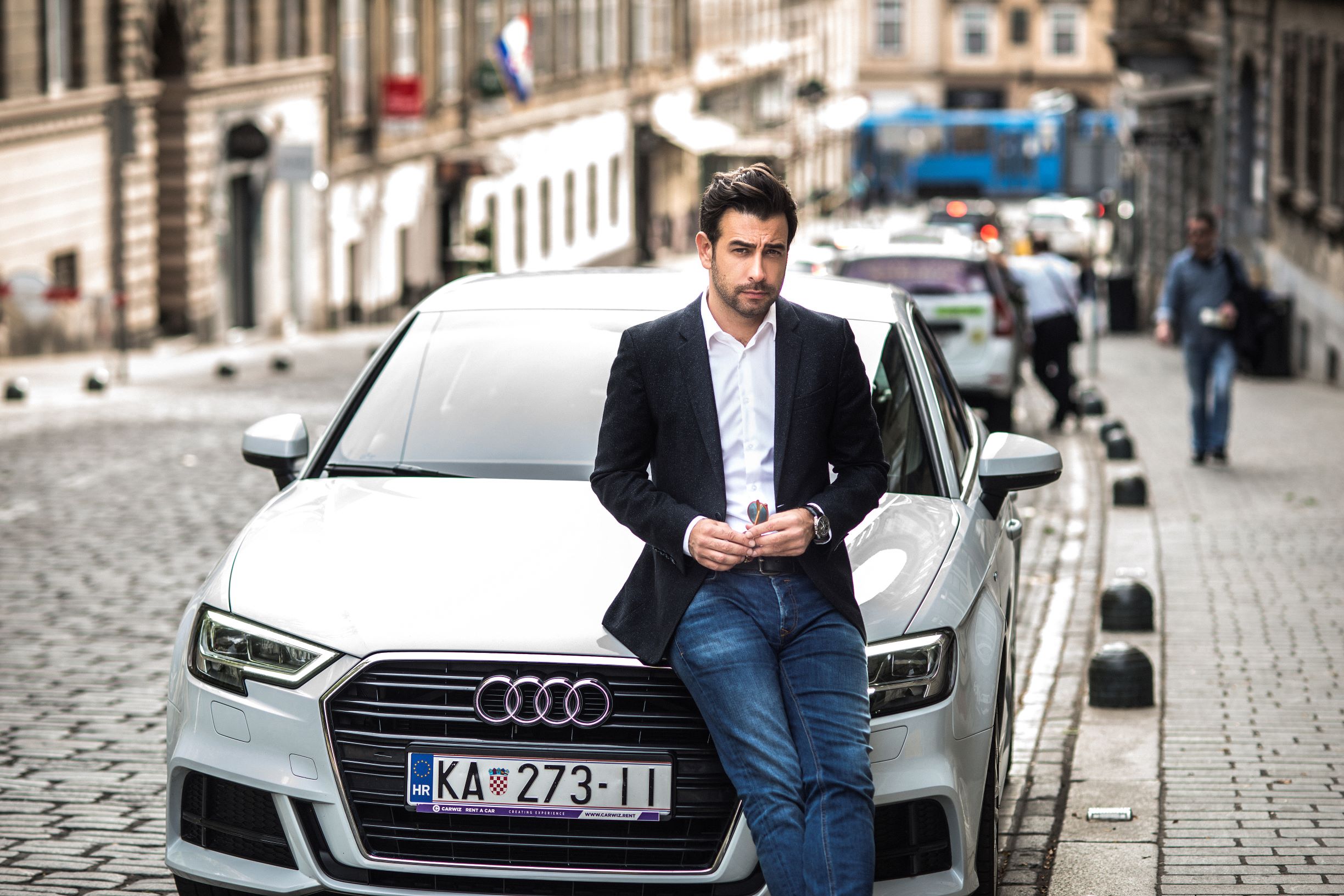 Janko Popović Volarić, zaštitno lice Carwiz rent a cara