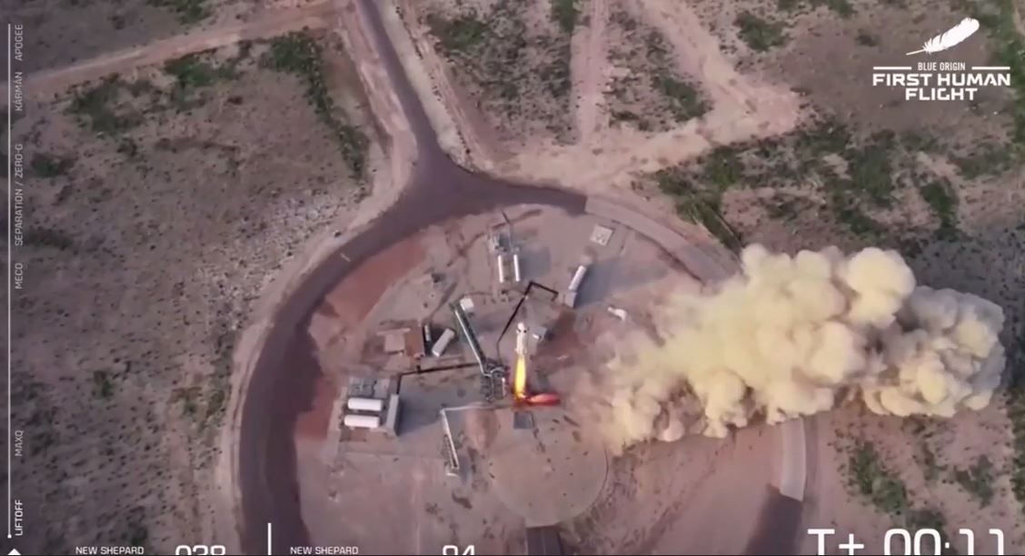 New Shepard, raketa, jeff bezos, svemir