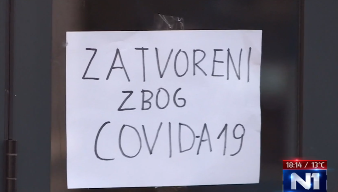 PGŽ, lockdown, zatvaranje, kafić, ugostiteljski objekt