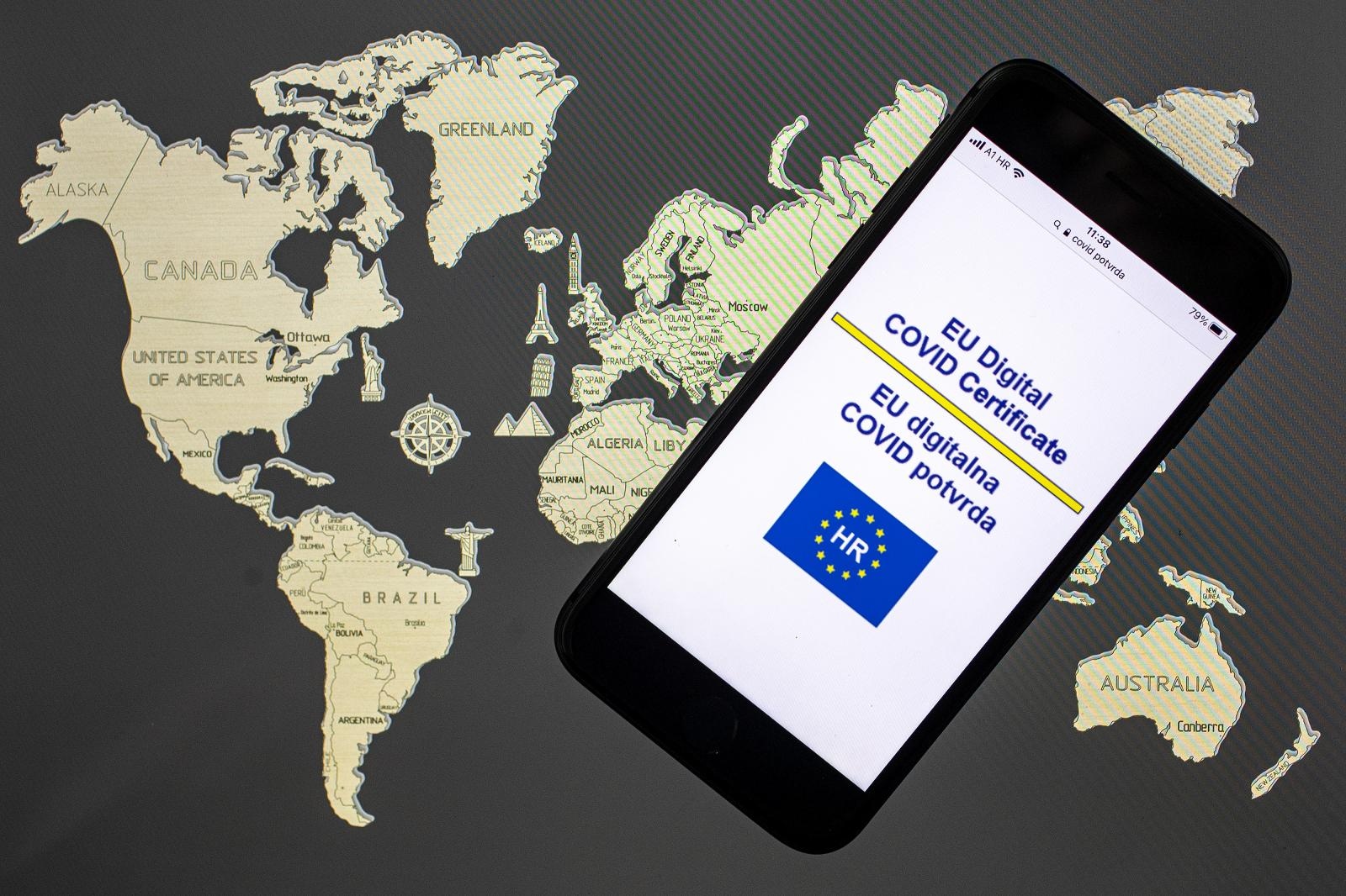 covid potvrda, covid putovnica