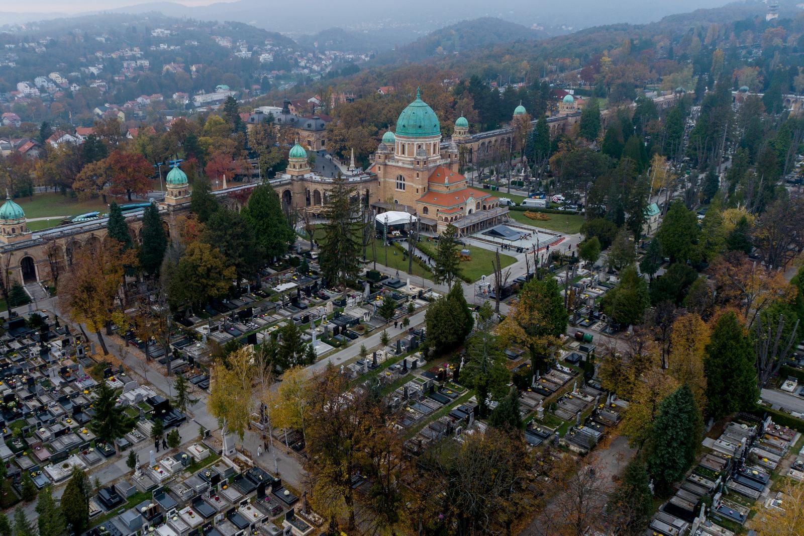 mirogoj, groblje