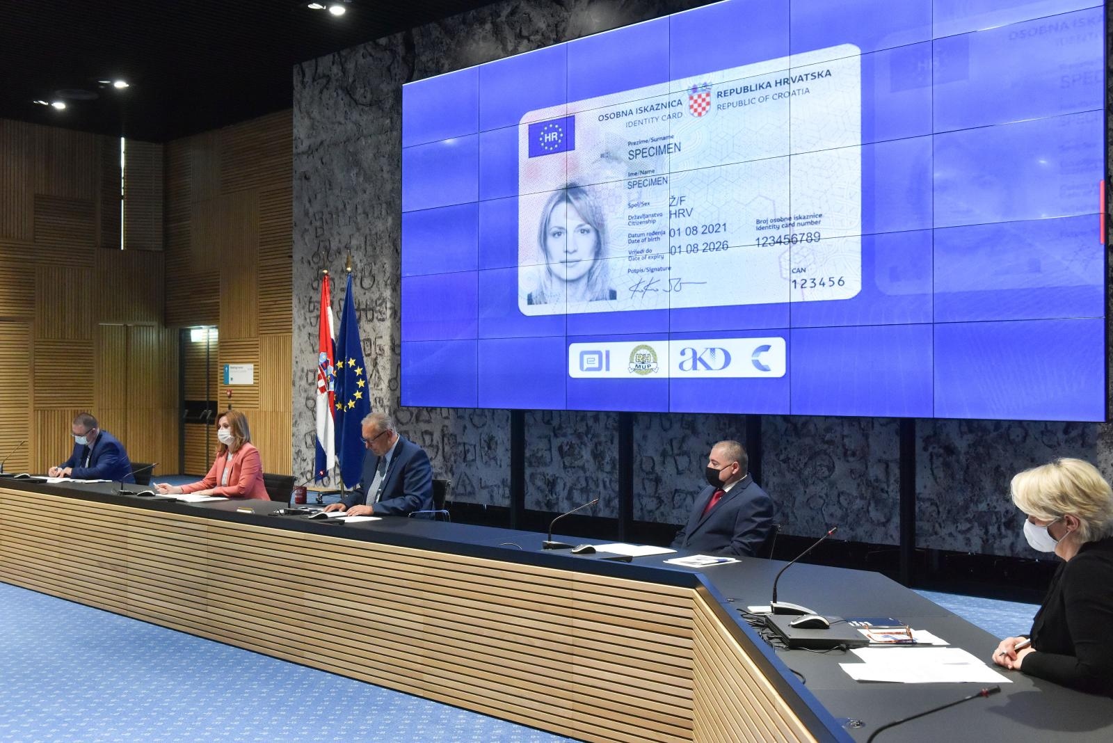 davor božinović, osobne iskaznice